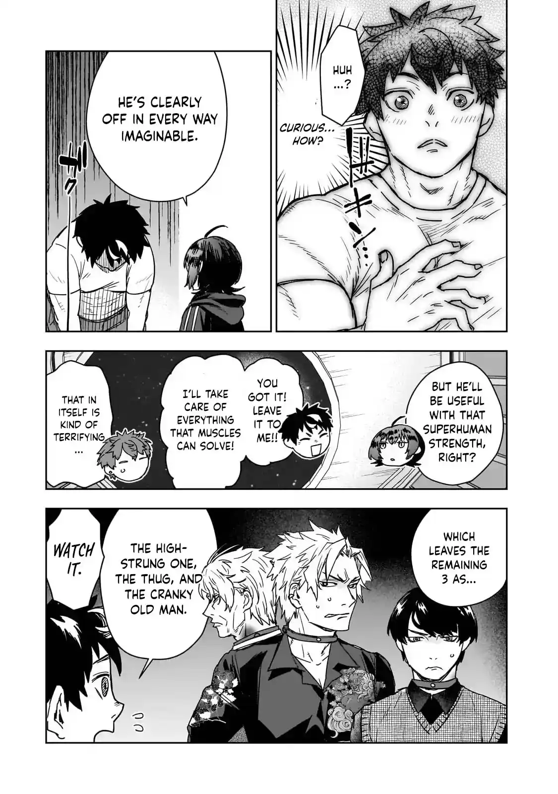 Death Game: The Muscle Crushing the Minds and Magic – Chapter 1 – Page 40