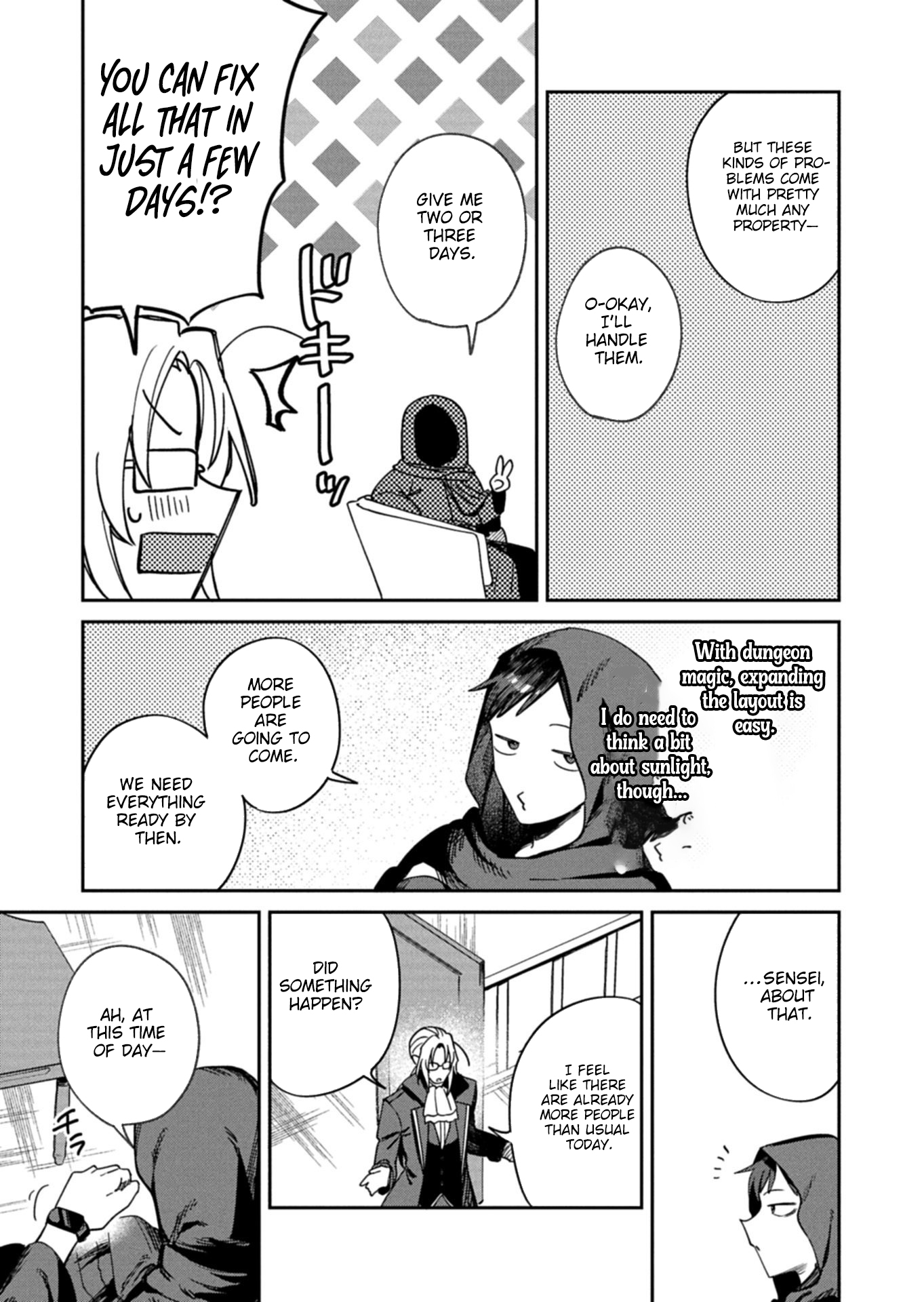 Dungeon no UX, Kaizen Shimasu! – Chapter 7.1 – Page 10