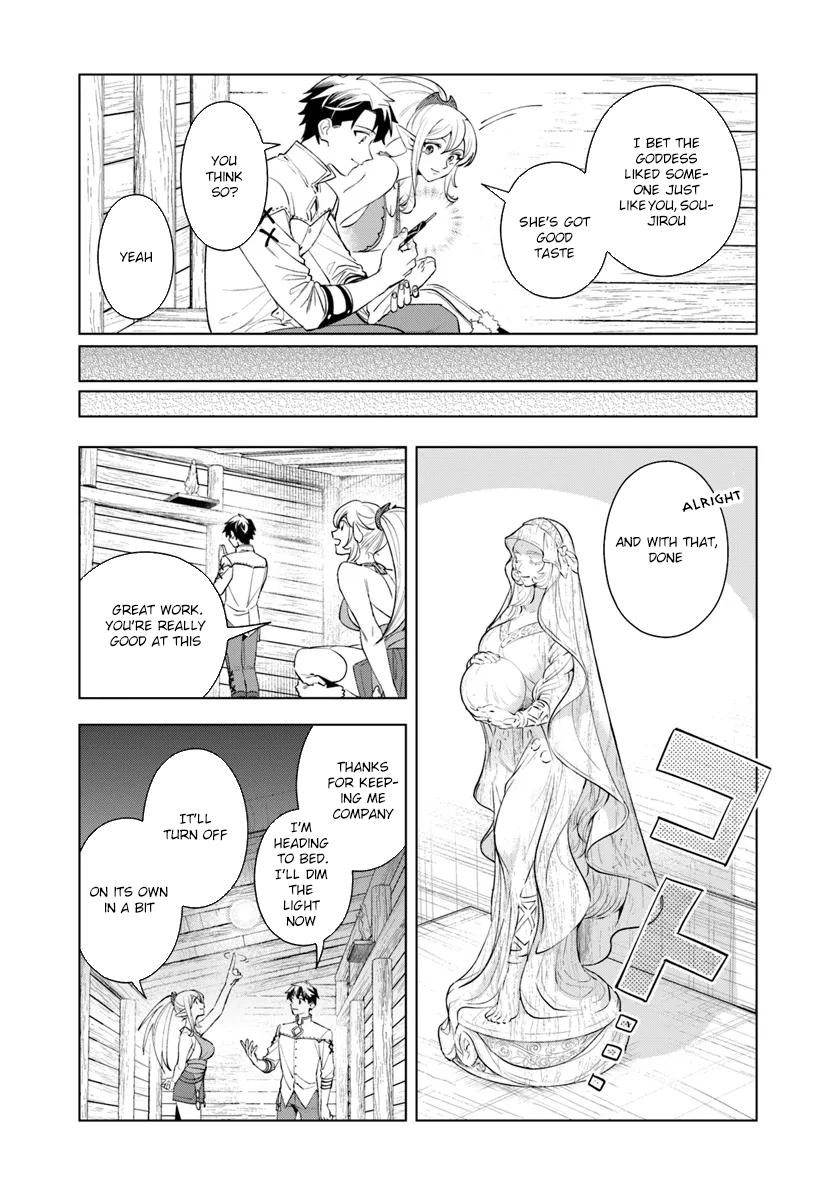 Isekai no Sumikko de Kaiteki Monozukuri Seikatsu ~Megami-sama no Kureta Koubou wa Chotto Yarisugi Seinou Datta~ – Chapter 5 – Page 21