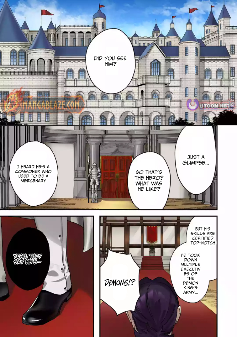 The Strongest Middle-Aged Assassin Saved the World, but Was Saddled with the Villainess Who Killed the Demon King and Became a Frontier Lord – Chapter 1 – Page 2