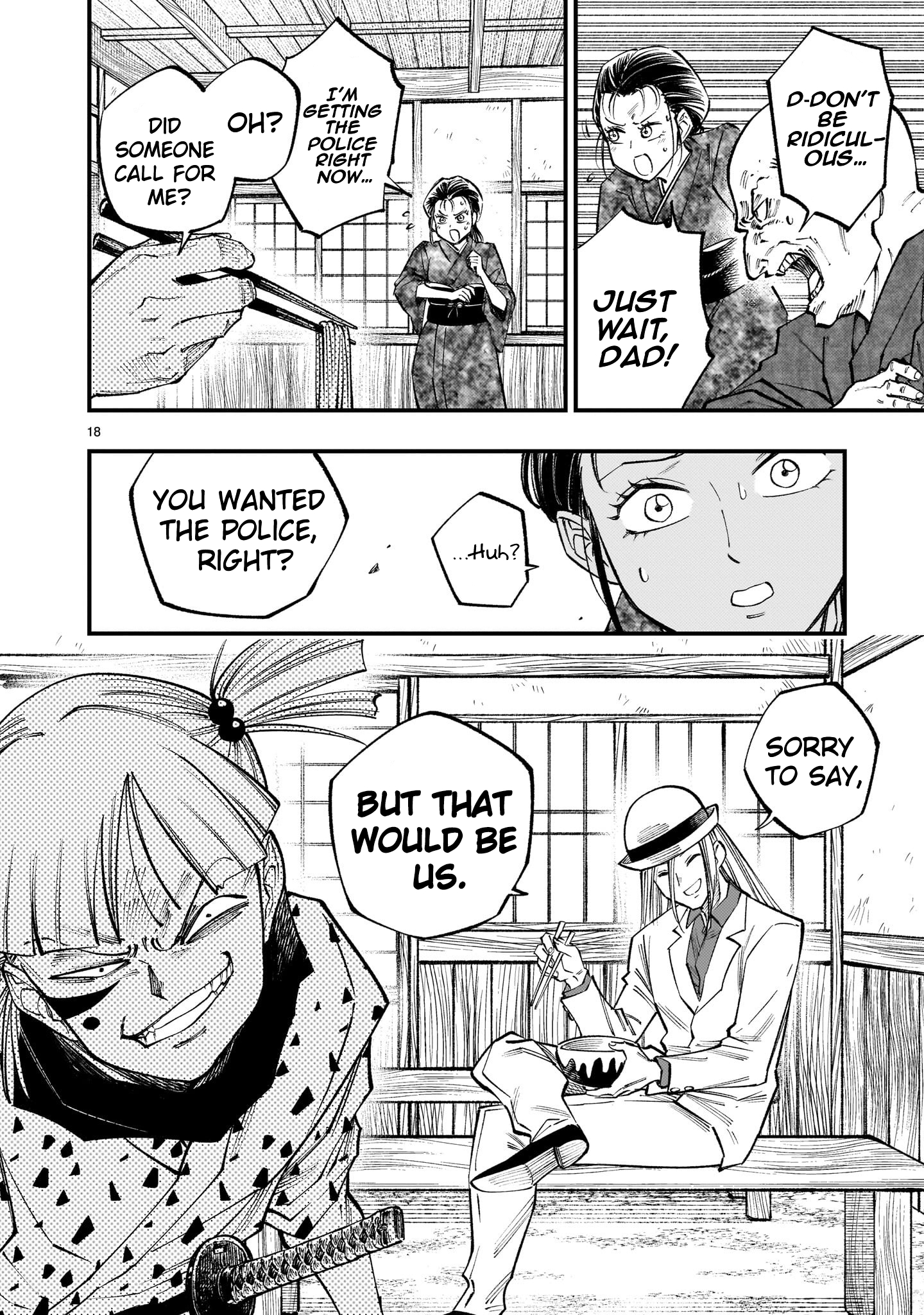 Forlorn Hope ~Keishichou Battoutai Senki~ – Chapter 8.1 – Page 19