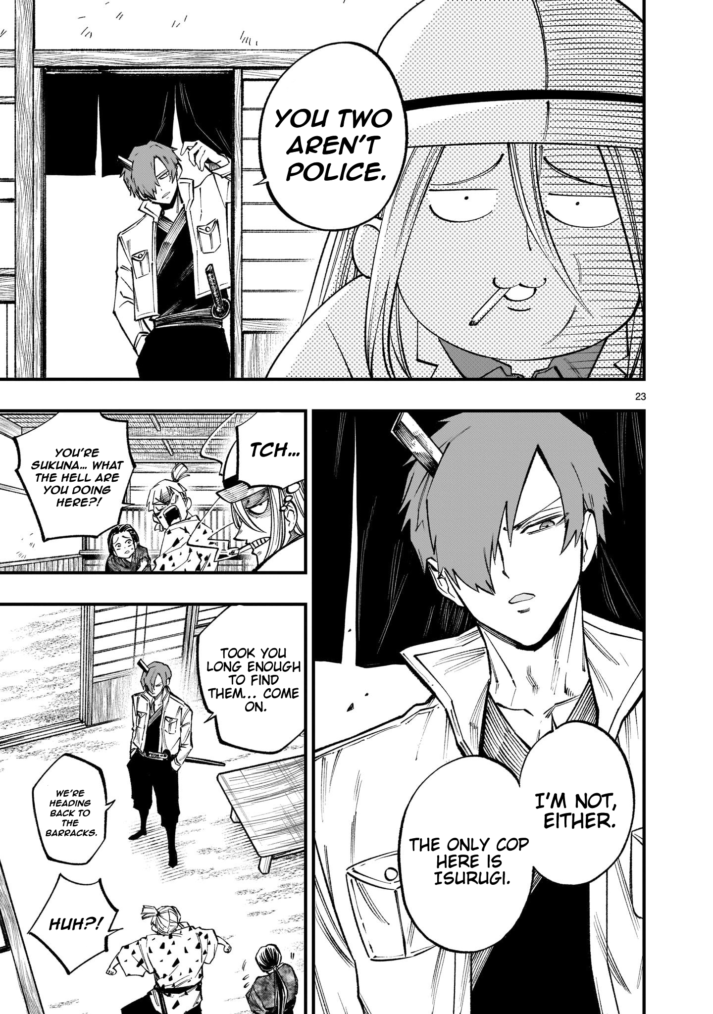 Forlorn Hope ~Keishichou Battoutai Senki~ – Chapter 8.1 – Page 24