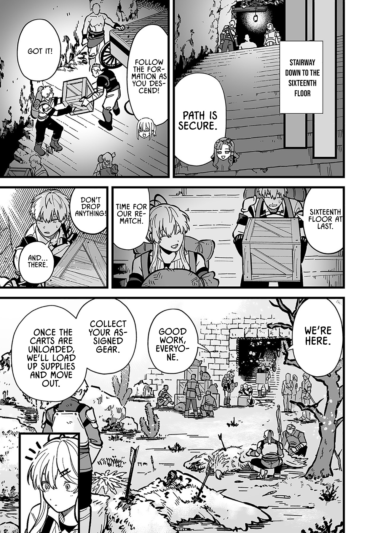 Haiiro no Ash ~Teikoku Kishidan wo Kubi ni Natta Ore wa Dungeon Toshi de Haiiro no Jinsei wo Hikkuri Kaesu~ – Chapter 10 – Page 21