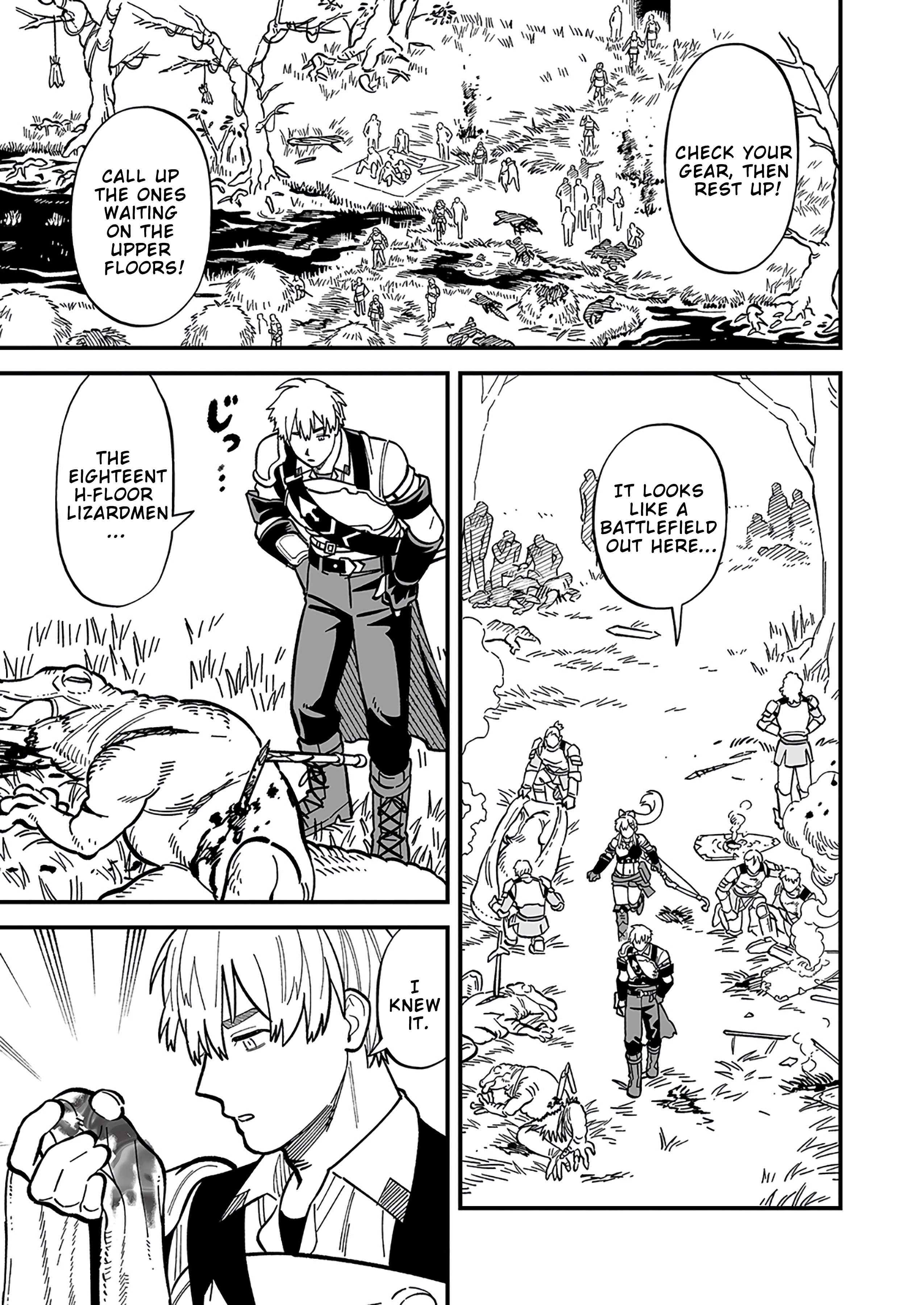 Haiiro no Ash ~Teikoku Kishidan wo Kubi ni Natta Ore wa Dungeon Toshi de Haiiro no Jinsei wo Hikkuri Kaesu~ – Chapter 11.2 – Page 12