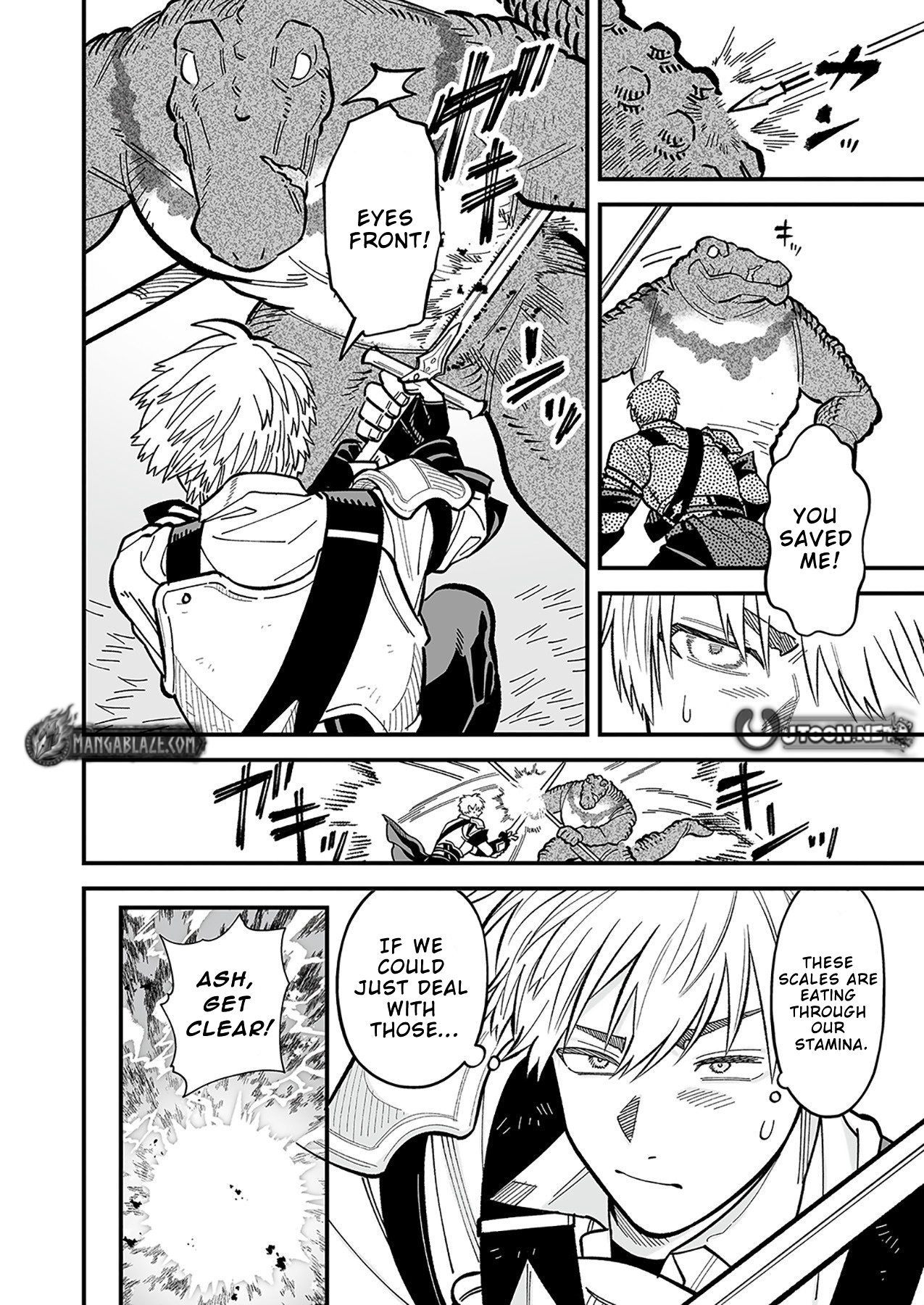 Haiiro no Ash ~Teikoku Kishidan wo Kubi ni Natta Ore wa Dungeon Toshi de Haiiro no Jinsei wo Hikkuri Kaesu~ – Chapter 13 – Page 17