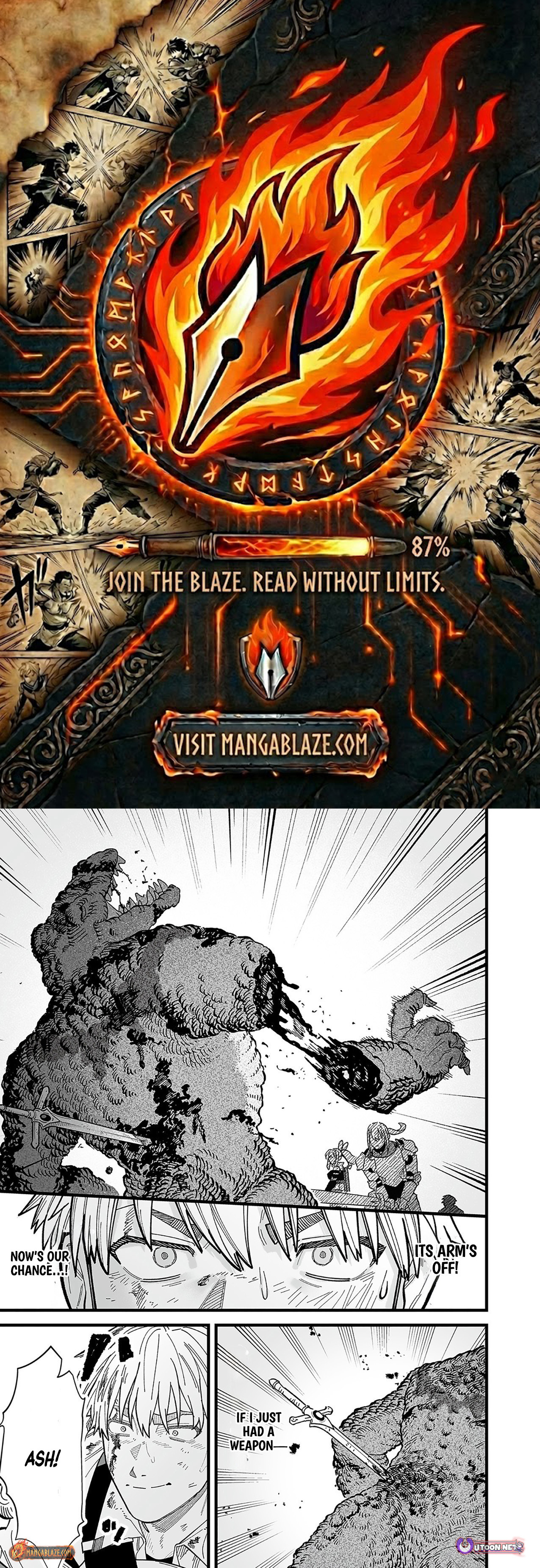 Haiiro no Ash ~Teikoku Kishidan wo Kubi ni Natta Ore wa Dungeon Toshi de Haiiro no Jinsei wo Hikkuri Kaesu~ – Chapter 14.1 – Page 1