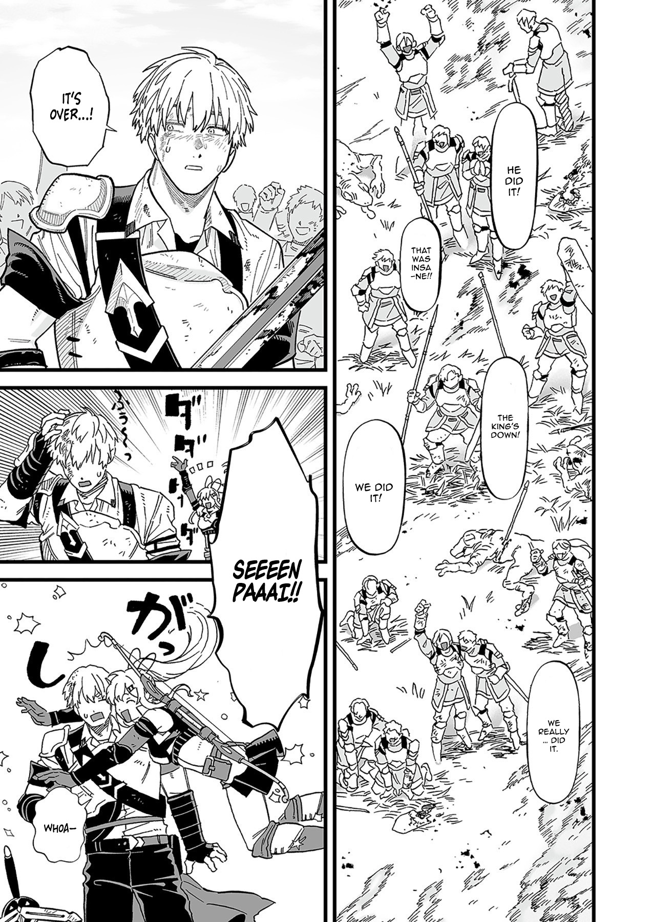 Haiiro no Ash ~Teikoku Kishidan wo Kubi ni Natta Ore wa Dungeon Toshi de Haiiro no Jinsei wo Hikkuri Kaesu~ – Chapter 14.1 – Page 9