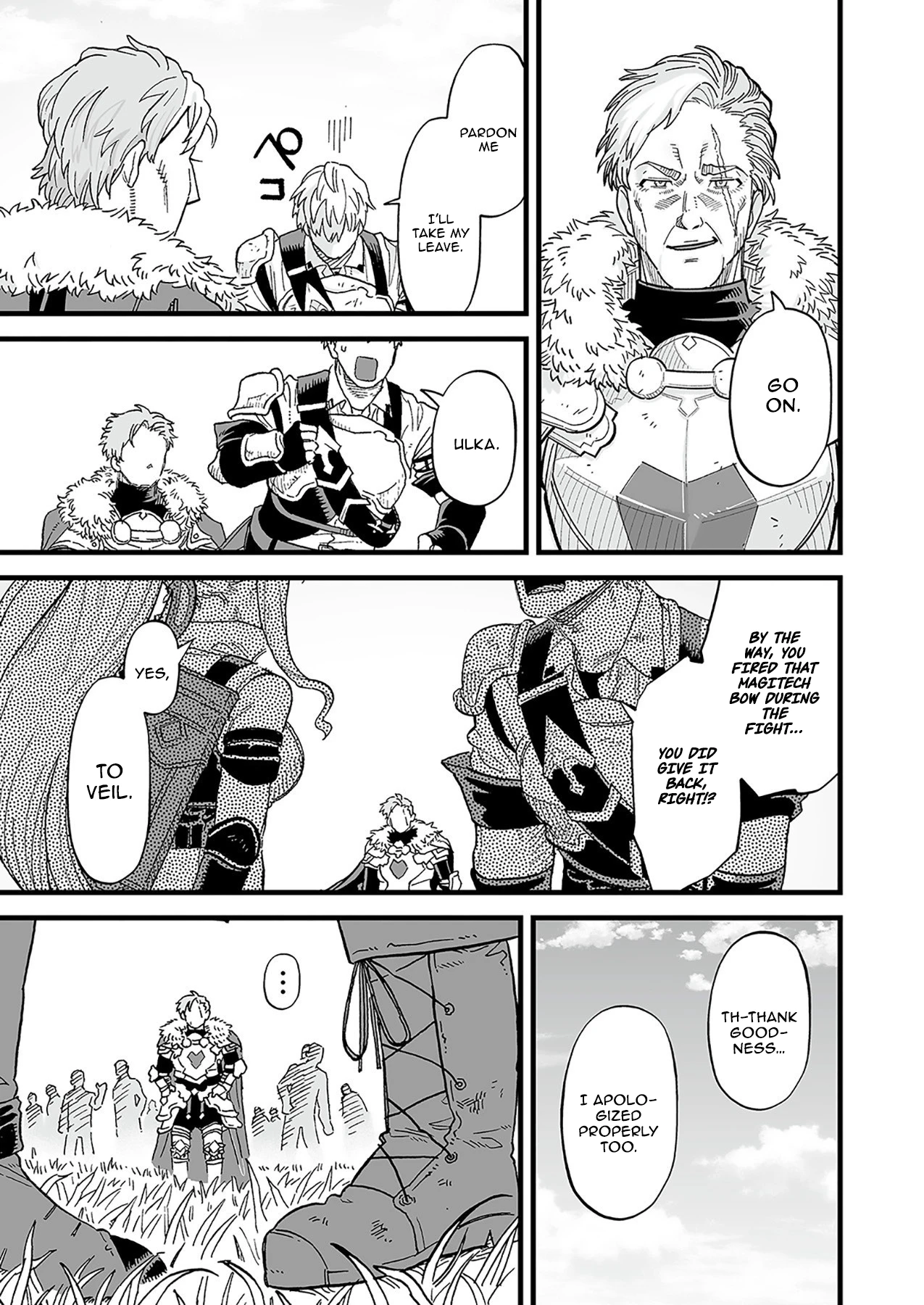 Haiiro no Ash ~Teikoku Kishidan wo Kubi ni Natta Ore wa Dungeon Toshi de Haiiro no Jinsei wo Hikkuri Kaesu~ – Chapter 14.2 – Page 6