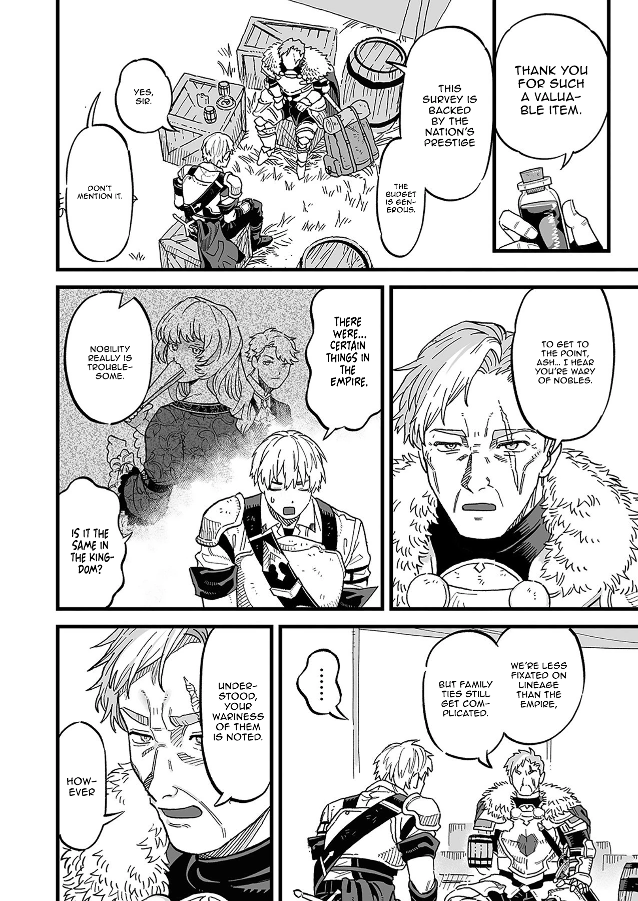 Haiiro no Ash ~Teikoku Kishidan wo Kubi ni Natta Ore wa Dungeon Toshi de Haiiro no Jinsei wo Hikkuri Kaesu~ – Chapter 15.1 – Page 3