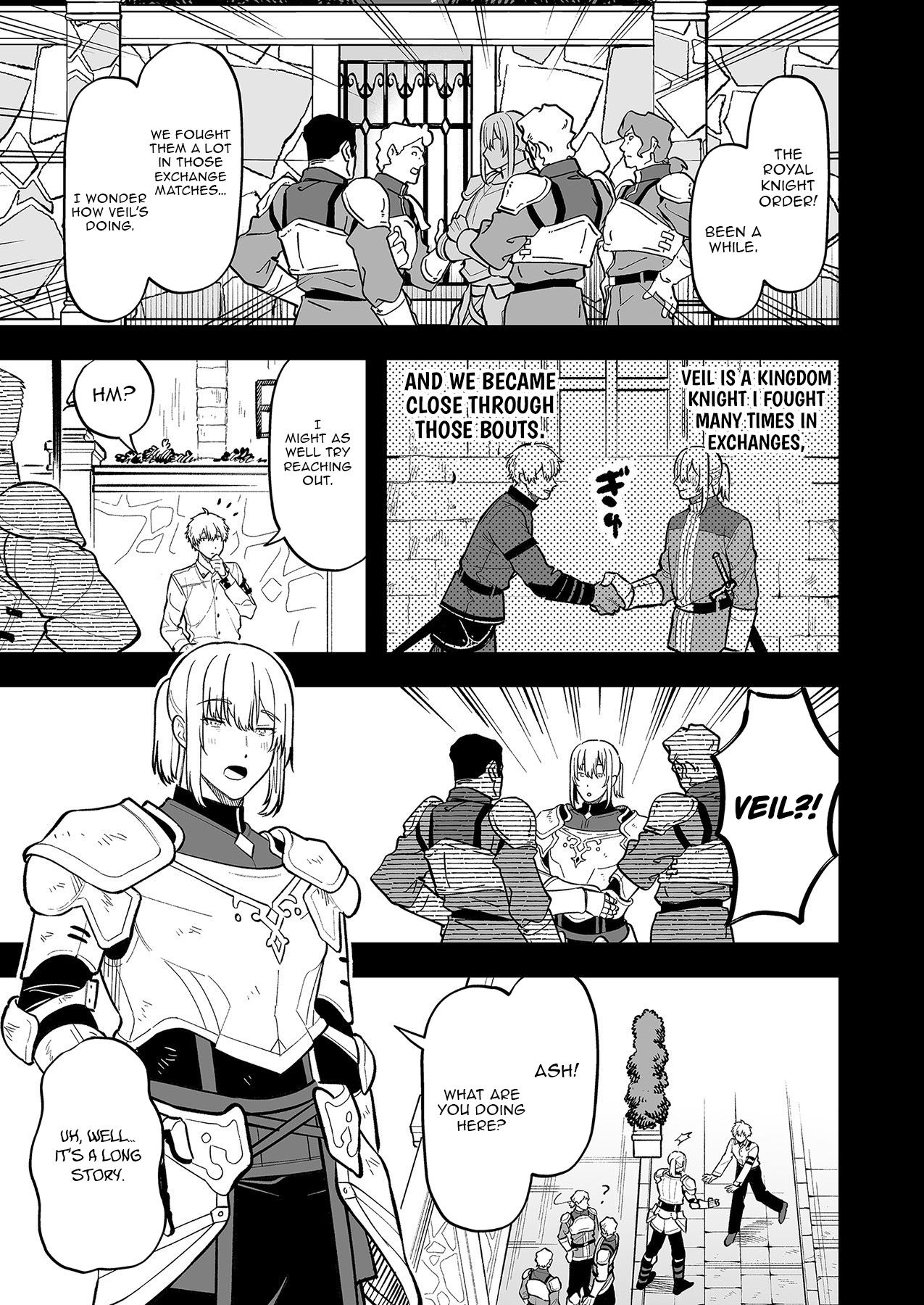 Haiiro no Ash ~Teikoku Kishidan wo Kubi ni Natta Ore wa Dungeon Toshi de Haiiro no Jinsei wo Hikkuri Kaesu~ – Chapter 2 – Page 4