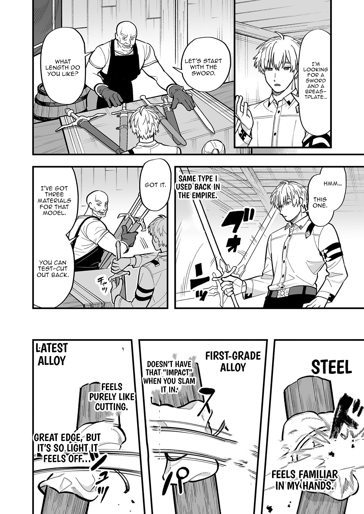 Haiiro no Ash ~Teikoku Kishidan wo Kubi ni Natta Ore wa Dungeon Toshi de Haiiro no Jinsei wo Hikkuri Kaesu~ – Chapter 4 – Page 9