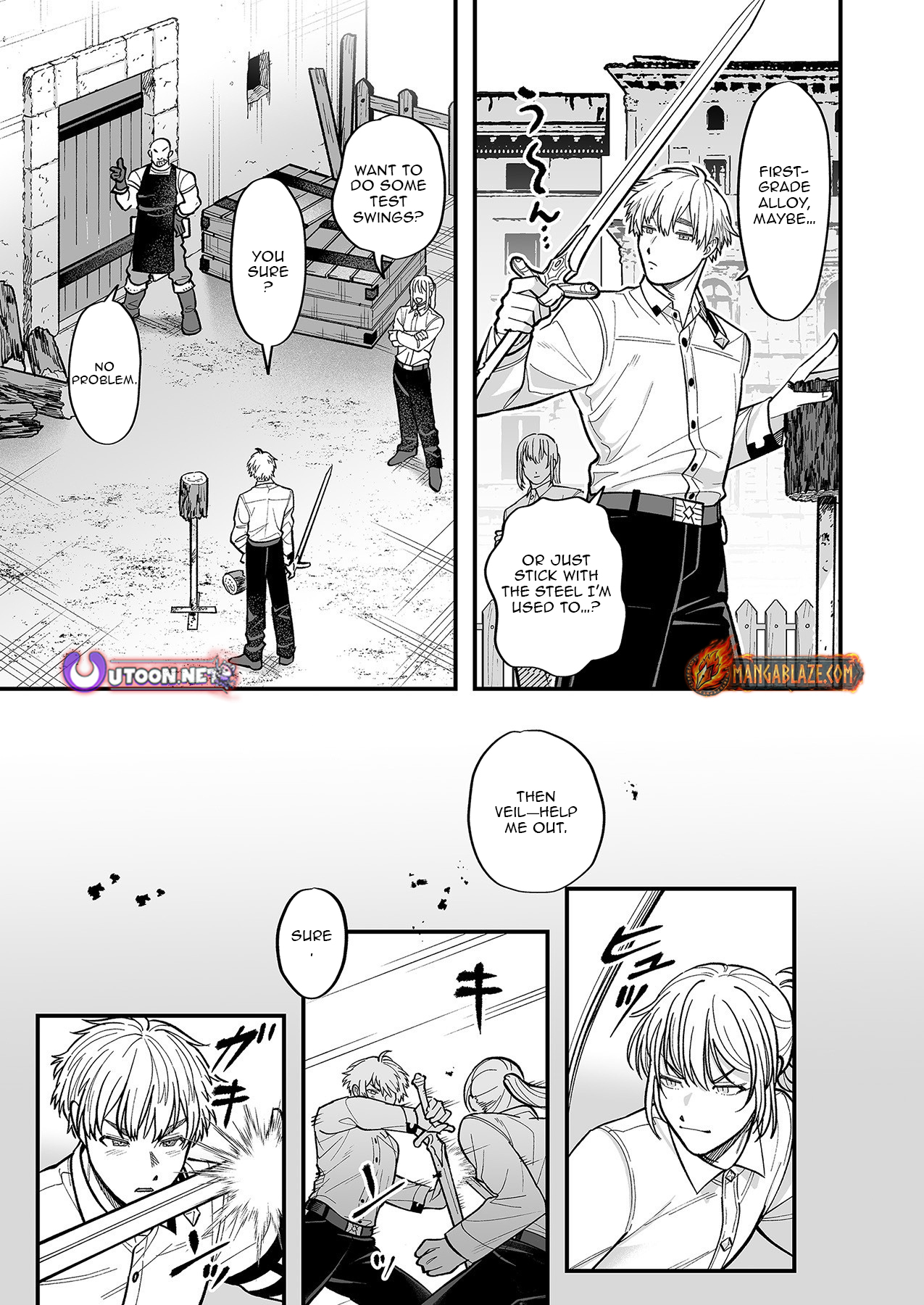 Haiiro no Ash ~Teikoku Kishidan wo Kubi ni Natta Ore wa Dungeon Toshi de Haiiro no Jinsei wo Hikkuri Kaesu~ – Chapter 4 – Page 10