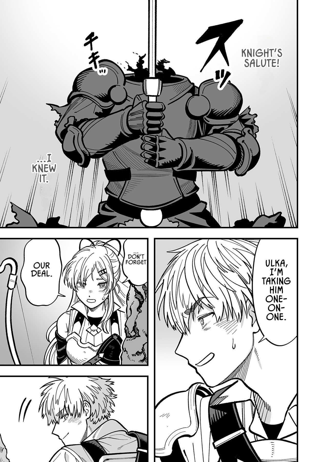 Haiiro no Ash ~Teikoku Kishidan wo Kubi ni Natta Ore wa Dungeon Toshi de Haiiro no Jinsei wo Hikkuri Kaesu~ – Chapter 7 – Page 9