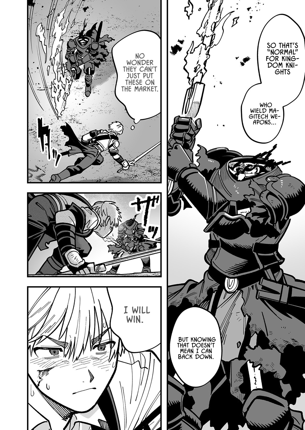 Haiiro no Ash ~Teikoku Kishidan wo Kubi ni Natta Ore wa Dungeon Toshi de Haiiro no Jinsei wo Hikkuri Kaesu~ – Chapter 7 – Page 18