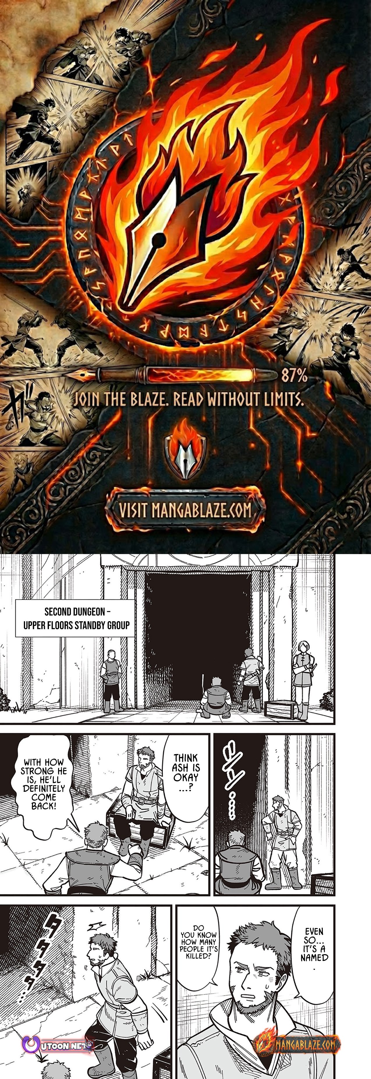 Haiiro no Ash ~Teikoku Kishidan wo Kubi ni Natta Ore wa Dungeon Toshi de Haiiro no Jinsei wo Hikkuri Kaesu~ – Chapter 8 – Page 1