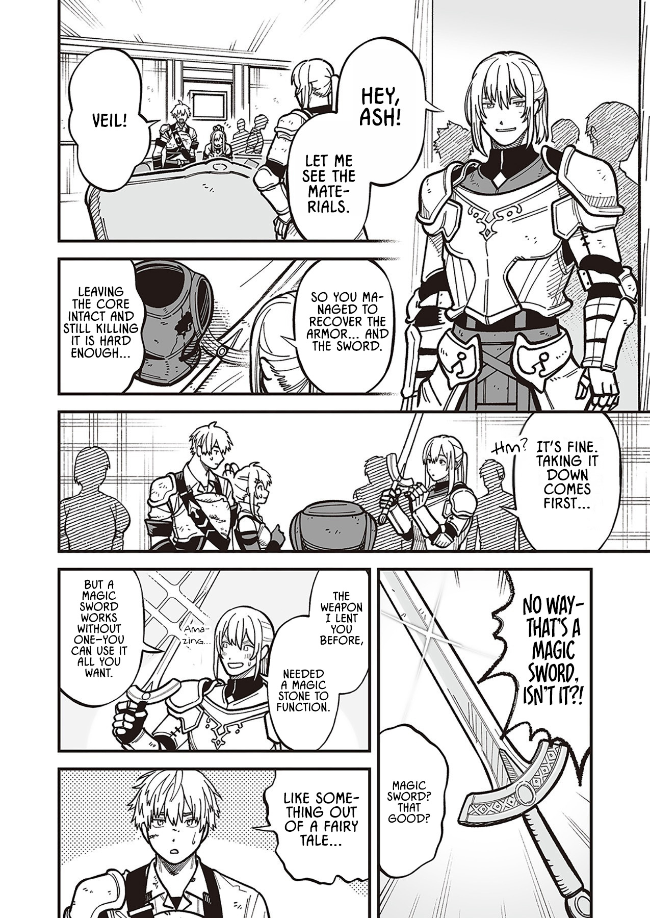 Haiiro no Ash ~Teikoku Kishidan wo Kubi ni Natta Ore wa Dungeon Toshi de Haiiro no Jinsei wo Hikkuri Kaesu~ – Chapter 8 – Page 8