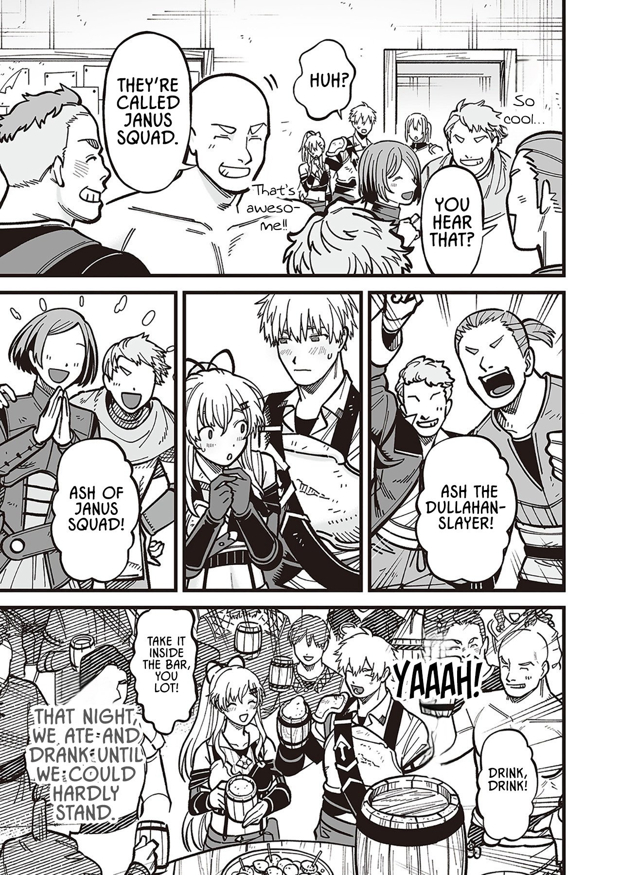 Haiiro no Ash ~Teikoku Kishidan wo Kubi ni Natta Ore wa Dungeon Toshi de Haiiro no Jinsei wo Hikkuri Kaesu~ – Chapter 8 – Page 13