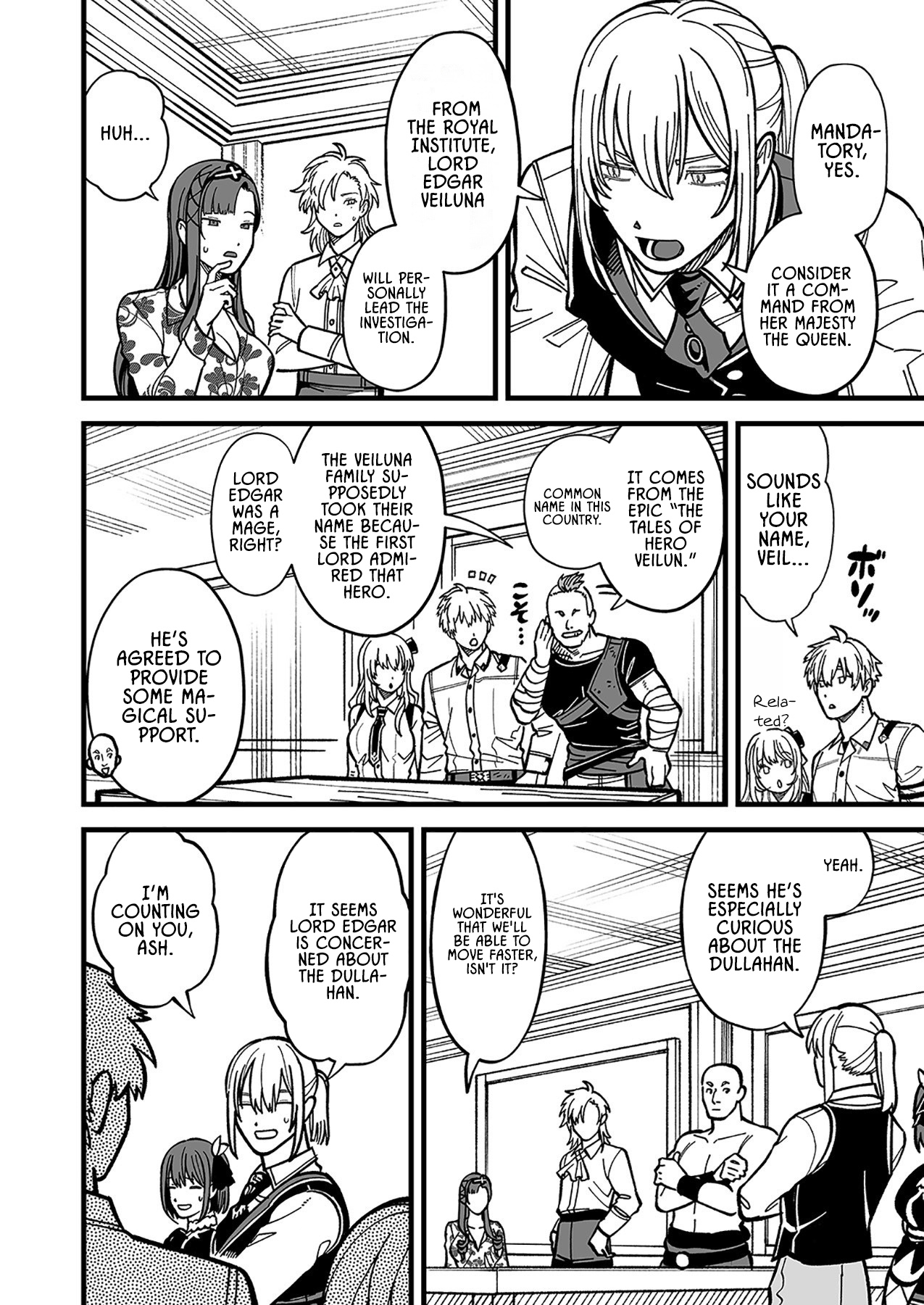 Haiiro no Ash ~Teikoku Kishidan wo Kubi ni Natta Ore wa Dungeon Toshi de Haiiro no Jinsei wo Hikkuri Kaesu~ – Chapter 9 – Page 12