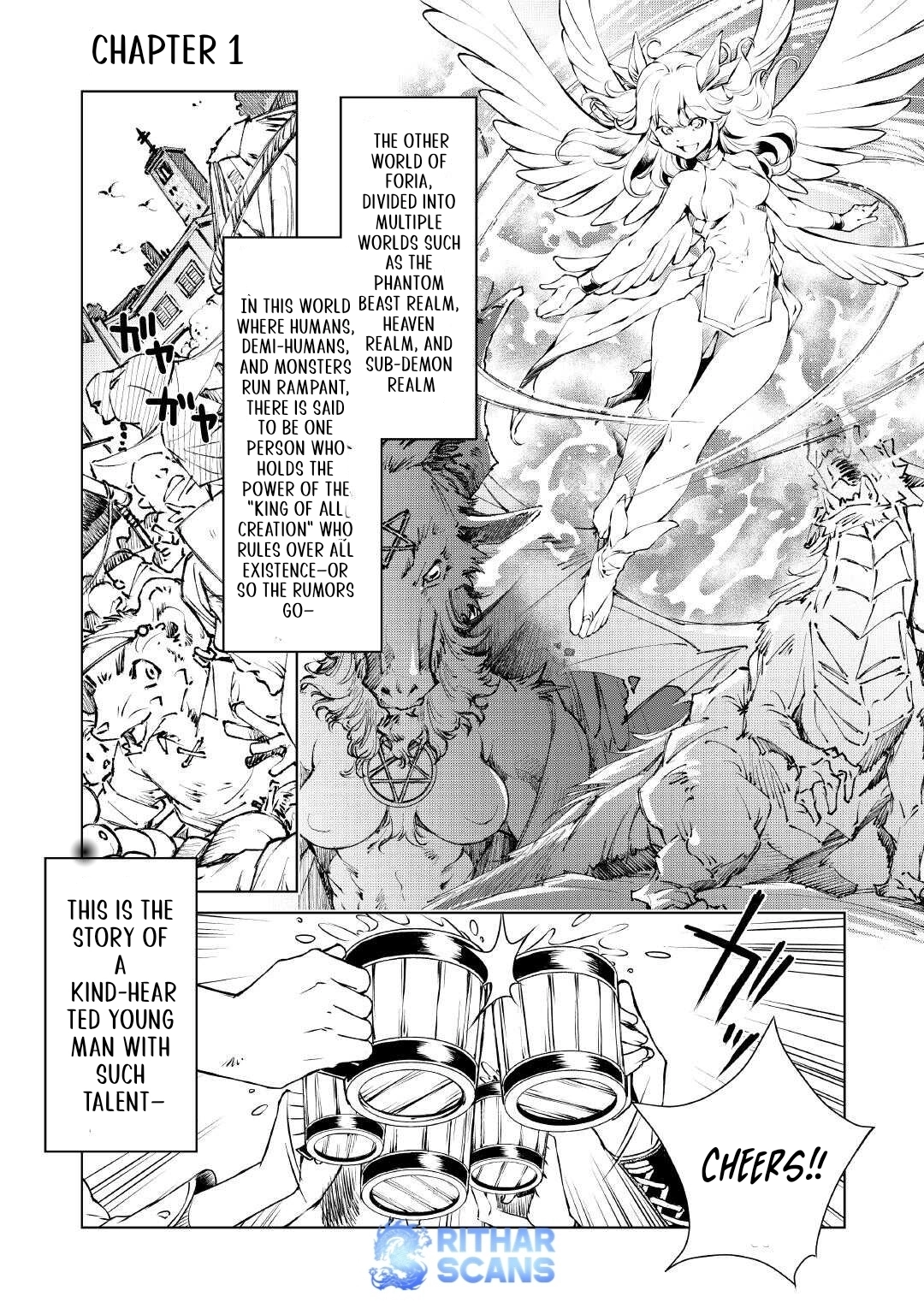 I Was Abandoned as a Miscellaneous Tamer, but Is It Okay if I Rule Over All Creation? – Chapter 1 – Page 1