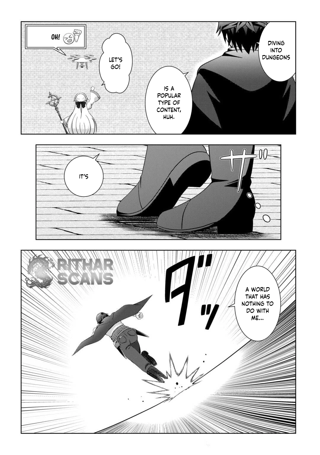 I Was Just Doing Overtime Service At The Dungeon, But I Ended Up Pretending To Be A Wandering S-Rank Explorer – Chapter 1 – Page 16