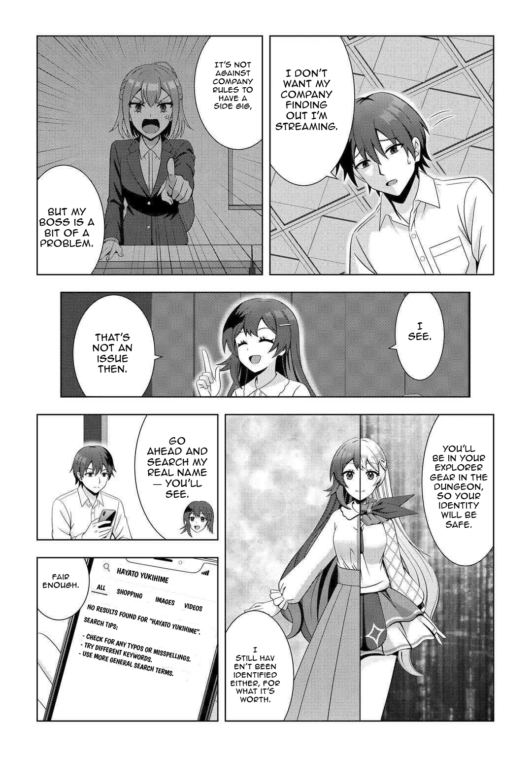 I Was Just Doing Overtime Service At The Dungeon, But I Ended Up Pretending To Be A Wandering S-Rank Explorer – Chapter 3 – Page 19