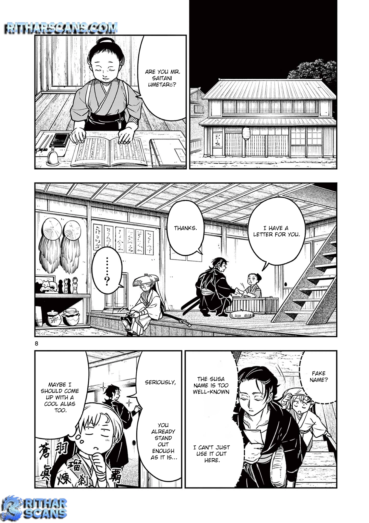 Isagi the Dragon Slayer – Chapter 4 – Page 8