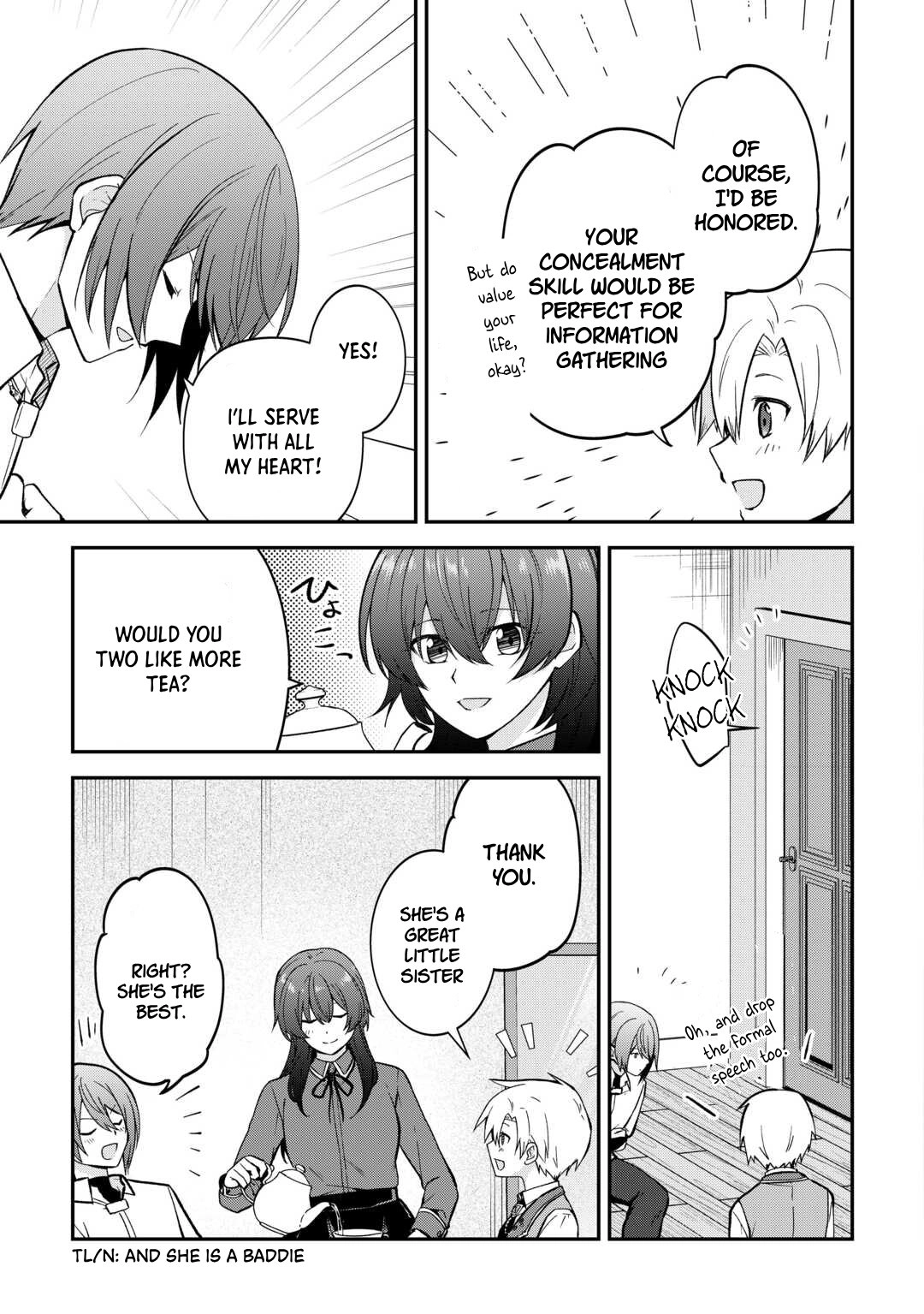 Kizokuka Sannan no Nariagari Life - Umarete Sugu ni Jingai Nintei Sareta Shounen wa Isekai wo Mankitsu Suru – Chapter 9 – Page 34