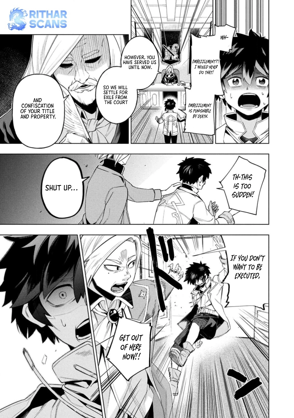 Kyuutei Kagishi, (Time Stop - Lock) to (Bunshibunkai - Release) no Noryoku wo Kakushiteitara Tsuihousareru – Chapter 1 – Page 8