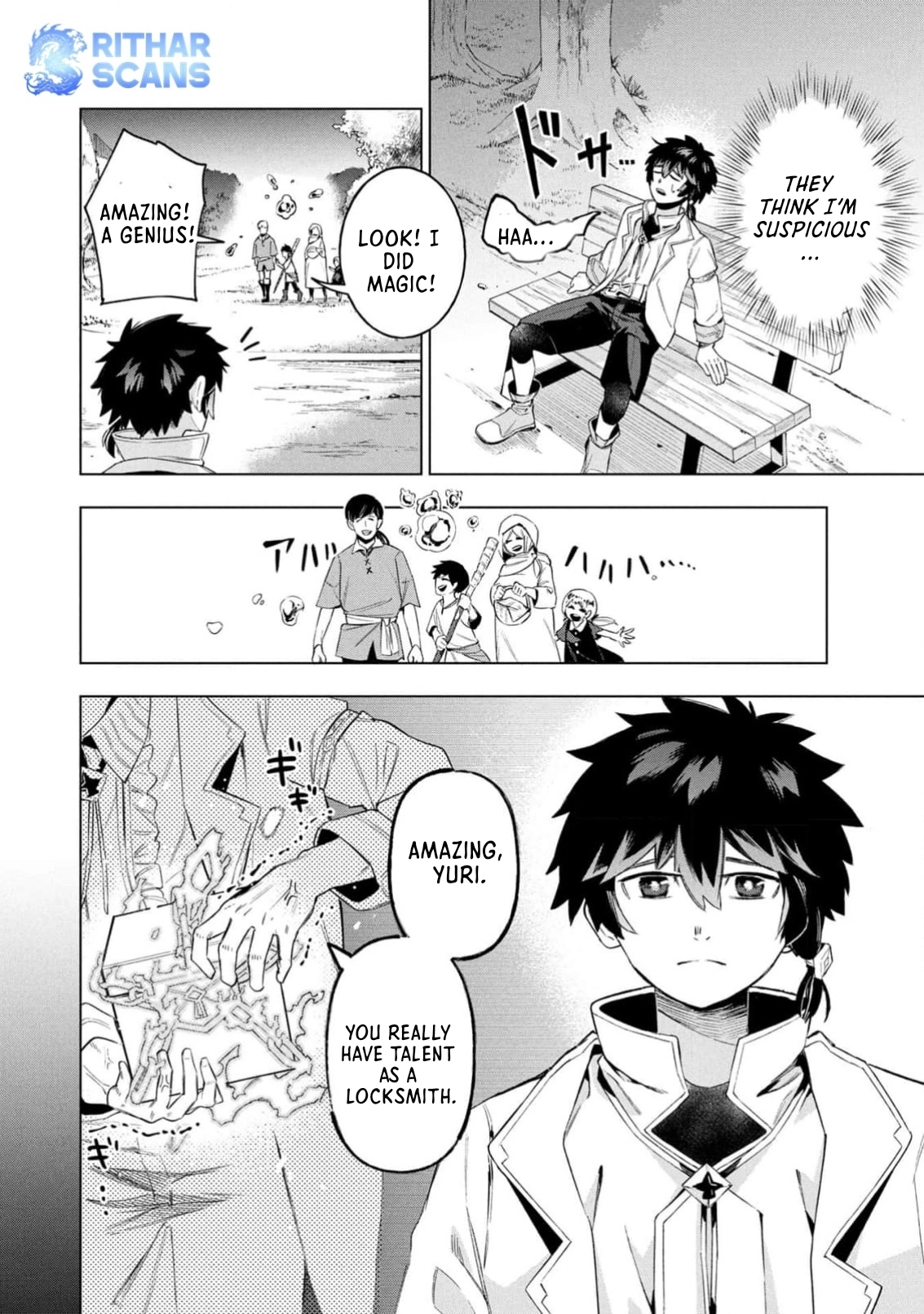 Kyuutei Kagishi, (Time Stop - Lock) to (Bunshibunkai - Release) no Noryoku wo Kakushiteitara Tsuihousareru – Chapter 1 – Page 13