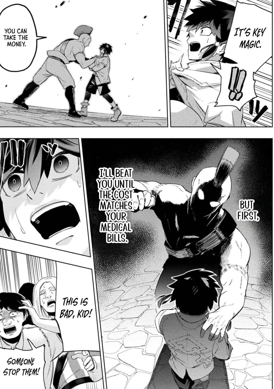 Kyuutei Kagishi, (Time Stop - Lock) to (Bunshibunkai - Release) no Noryoku wo Kakushiteitara Tsuihousareru – Chapter 1 – Page 38