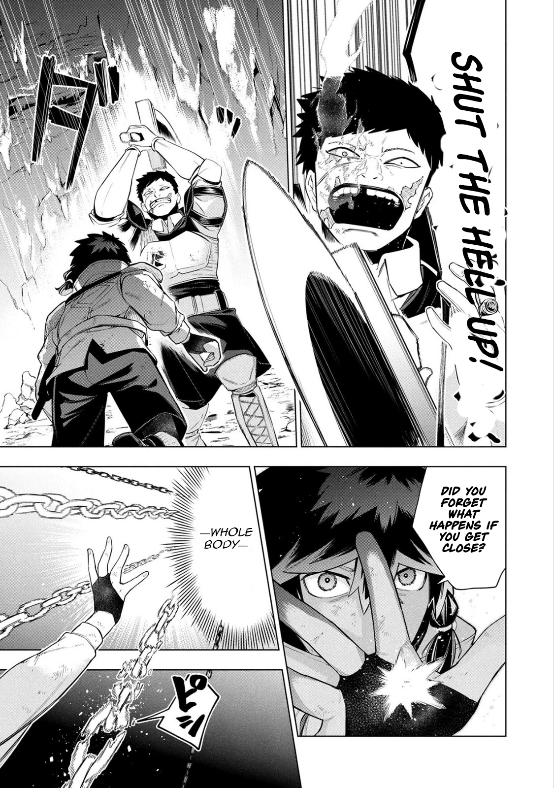 Kyuutei Kagishi, (Time Stop - Lock) to (Bunshibunkai - Release) no Noryoku wo Kakushiteitara Tsuihousareru – Chapter 10 – Page 14