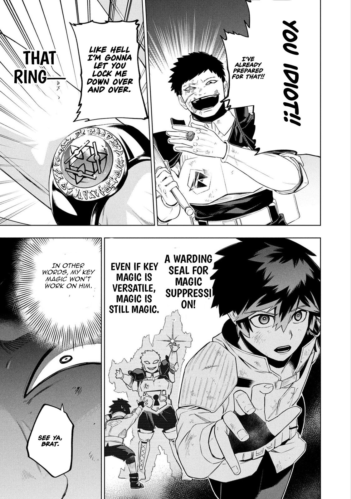 Kyuutei Kagishi, (Time Stop - Lock) to (Bunshibunkai - Release) no Noryoku wo Kakushiteitara Tsuihousareru – Chapter 10 – Page 16