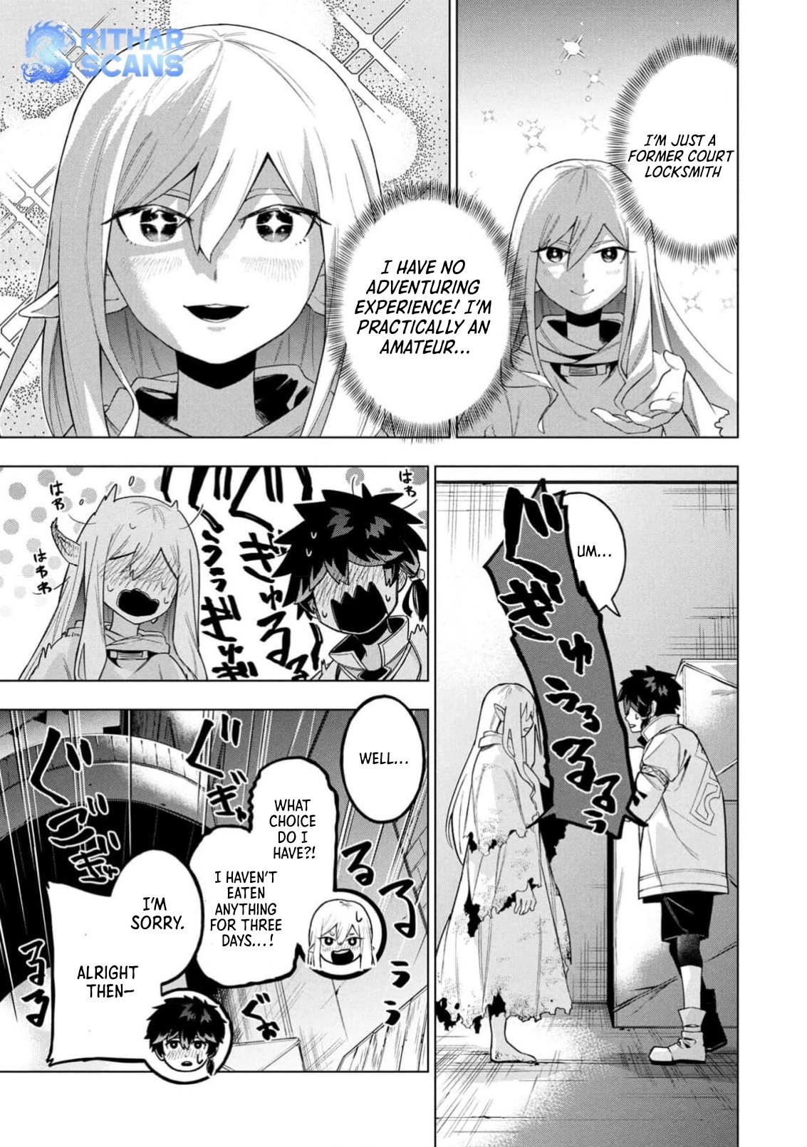 Kyuutei Kagishi, (Time Stop - Lock) to (Bunshibunkai - Release) no Noryoku wo Kakushiteitara Tsuihousareru – Chapter 2 – Page 6