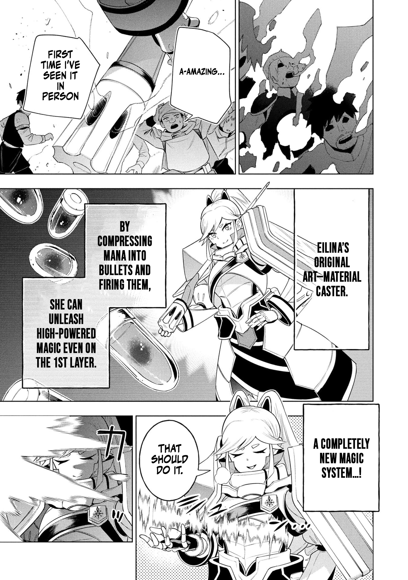 Kyuutei Kagishi, (Time Stop - Lock) to (Bunshibunkai - Release) no Noryoku wo Kakushiteitara Tsuihousareru – Chapter 21 – Page 14