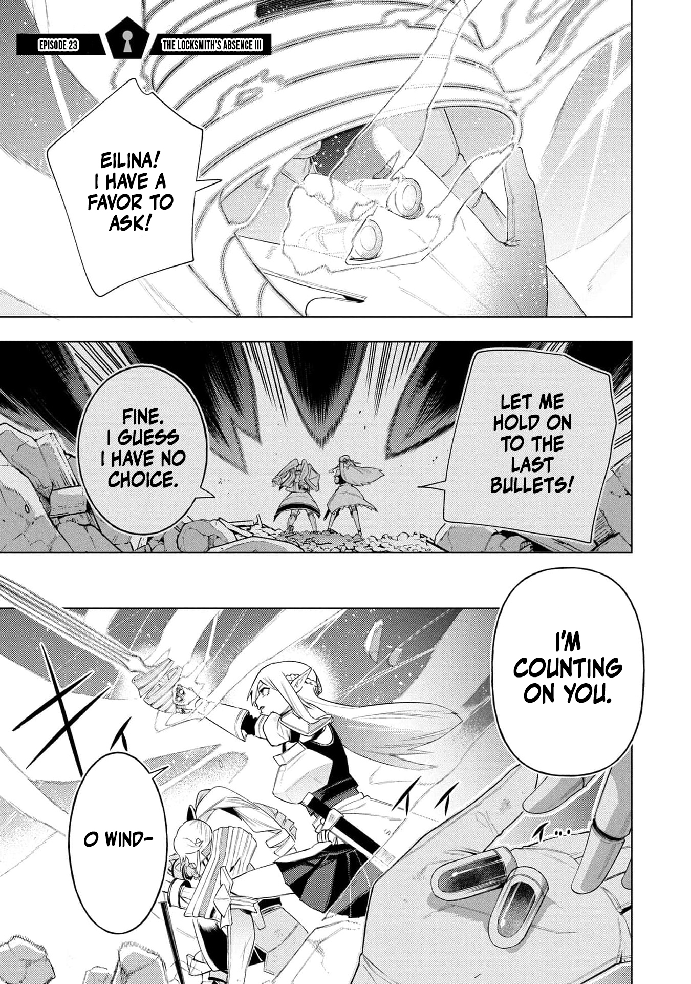 Kyuutei Kagishi, (Time Stop - Lock) to (Bunshibunkai - Release) no Noryoku wo Kakushiteitara Tsuihousareru – Chapter 23 – Page 2