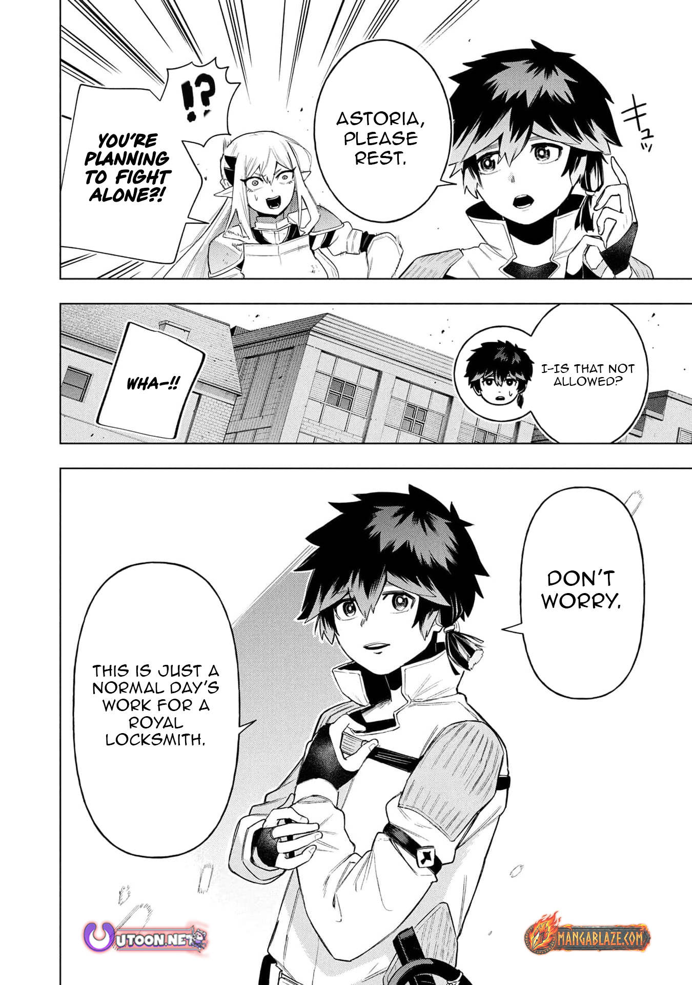 Kyuutei Kagishi, (Time Stop - Lock) to (Bunshibunkai - Release) no Noryoku wo Kakushiteitara Tsuihousareru – Chapter 24 – Page 13