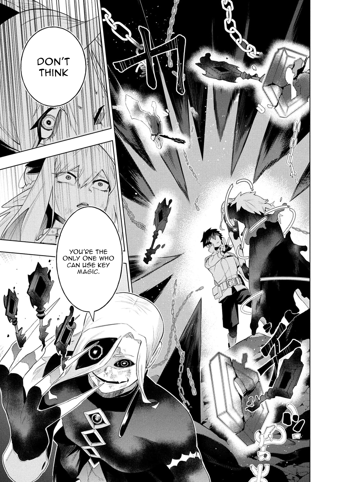 Kyuutei Kagishi, (Time Stop - Lock) to (Bunshibunkai - Release) no Noryoku wo Kakushiteitara Tsuihousareru – Chapter 24 – Page 22