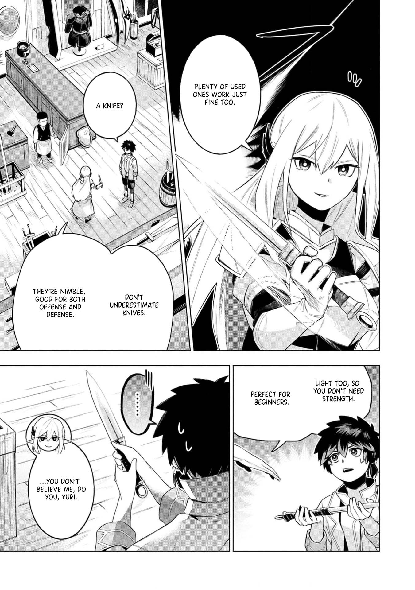 Kyuutei Kagishi, (Time Stop - Lock) to (Bunshibunkai - Release) no Noryoku wo Kakushiteitara Tsuihousareru – Chapter 3 – Page 9