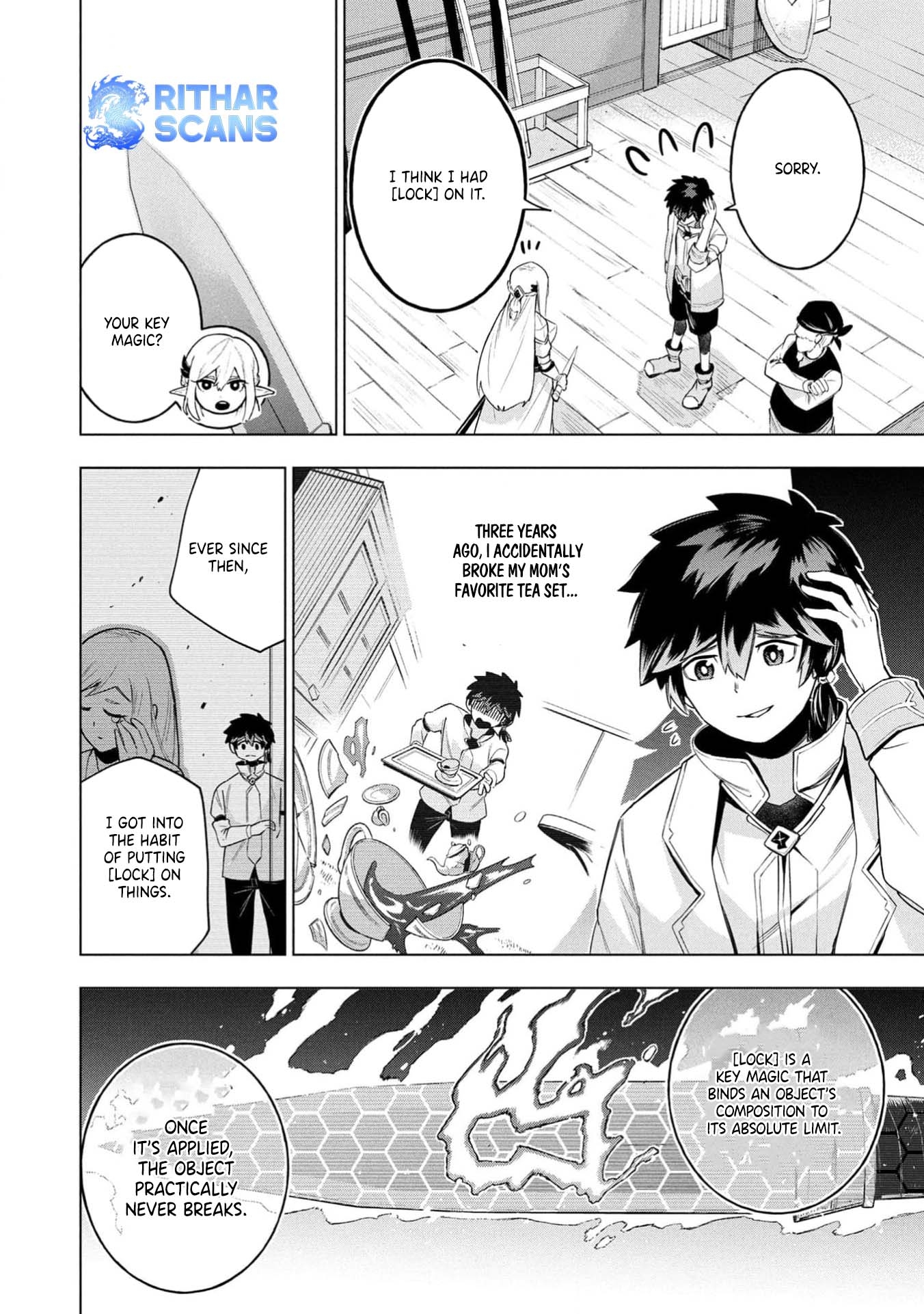 Kyuutei Kagishi, (Time Stop - Lock) to (Bunshibunkai - Release) no Noryoku wo Kakushiteitara Tsuihousareru – Chapter 3 – Page 14