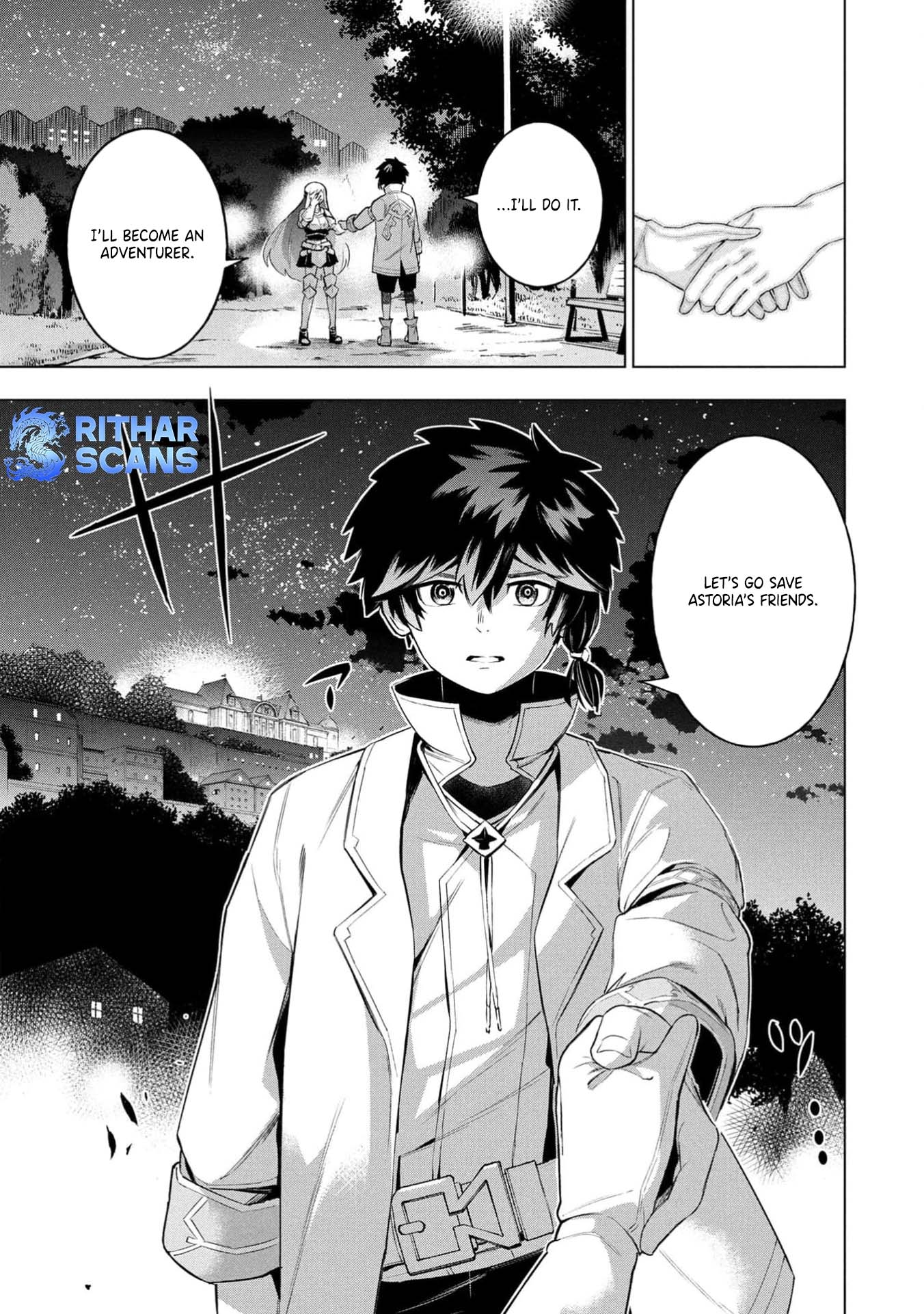 Kyuutei Kagishi, (Time Stop - Lock) to (Bunshibunkai - Release) no Noryoku wo Kakushiteitara Tsuihousareru – Chapter 3 – Page 23