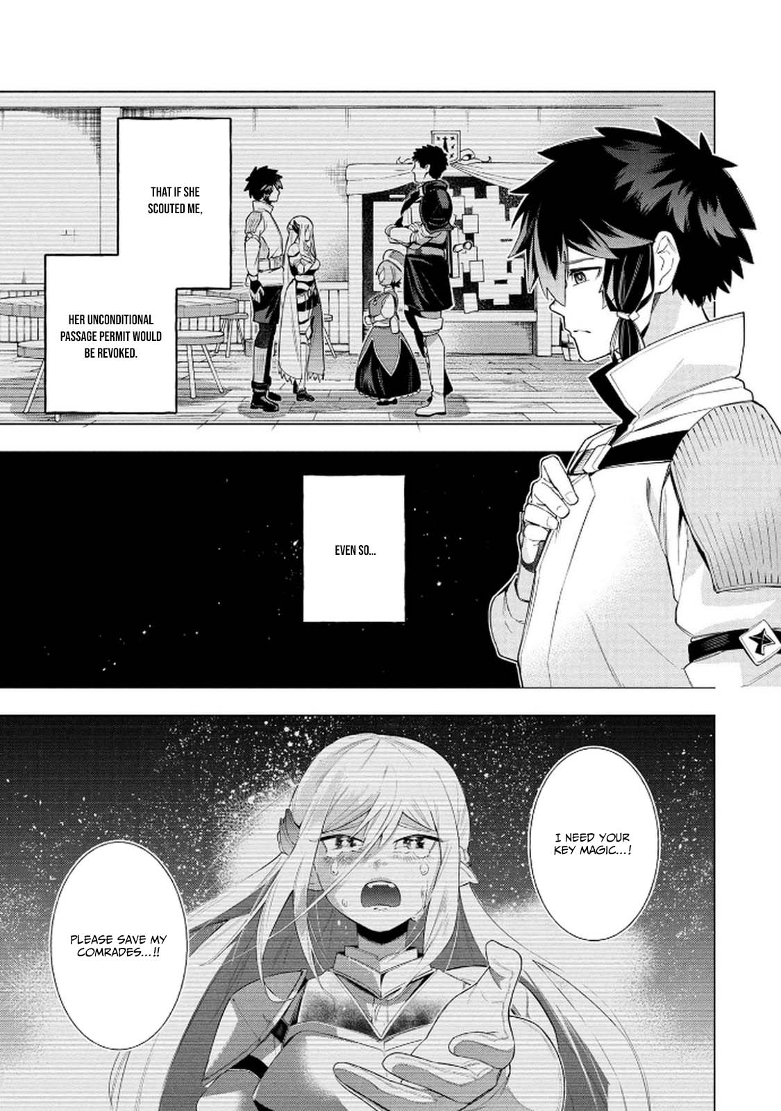 Kyuutei Kagishi, (Time Stop - Lock) to (Bunshibunkai - Release) no Noryoku wo Kakushiteitara Tsuihousareru – Chapter 5 – Page 4