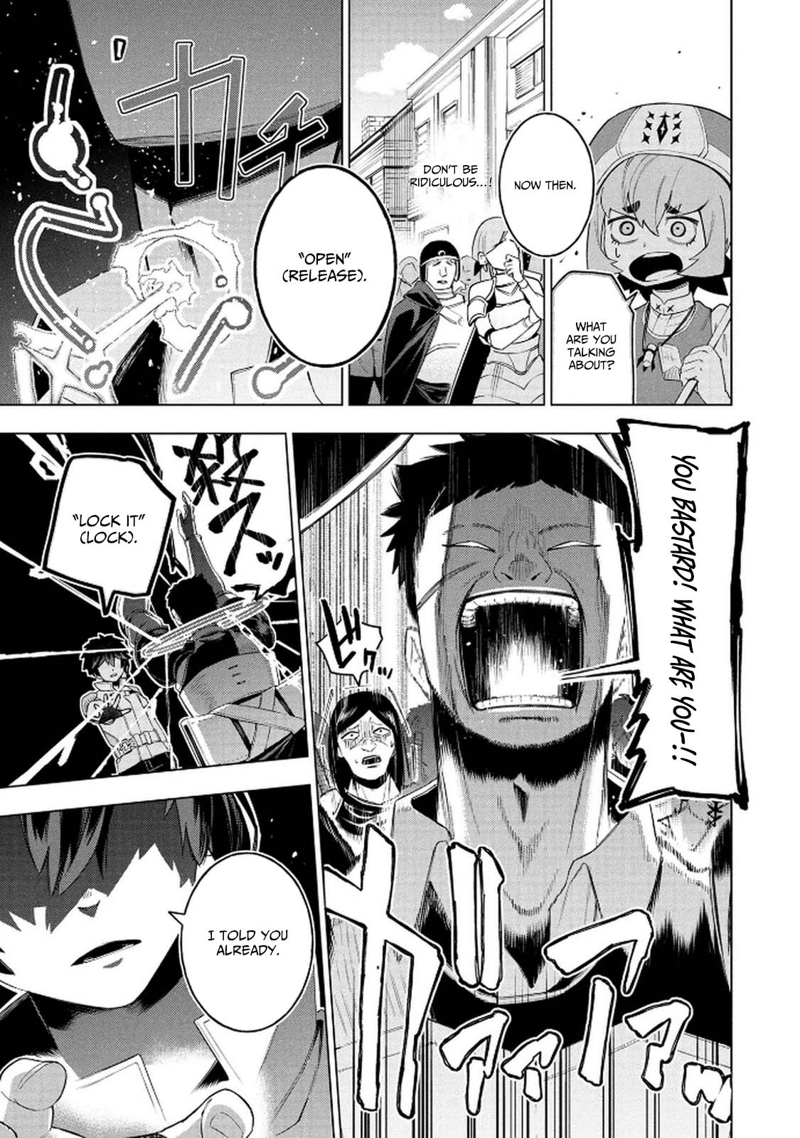 Kyuutei Kagishi, (Time Stop - Lock) to (Bunshibunkai - Release) no Noryoku wo Kakushiteitara Tsuihousareru – Chapter 5 – Page 12