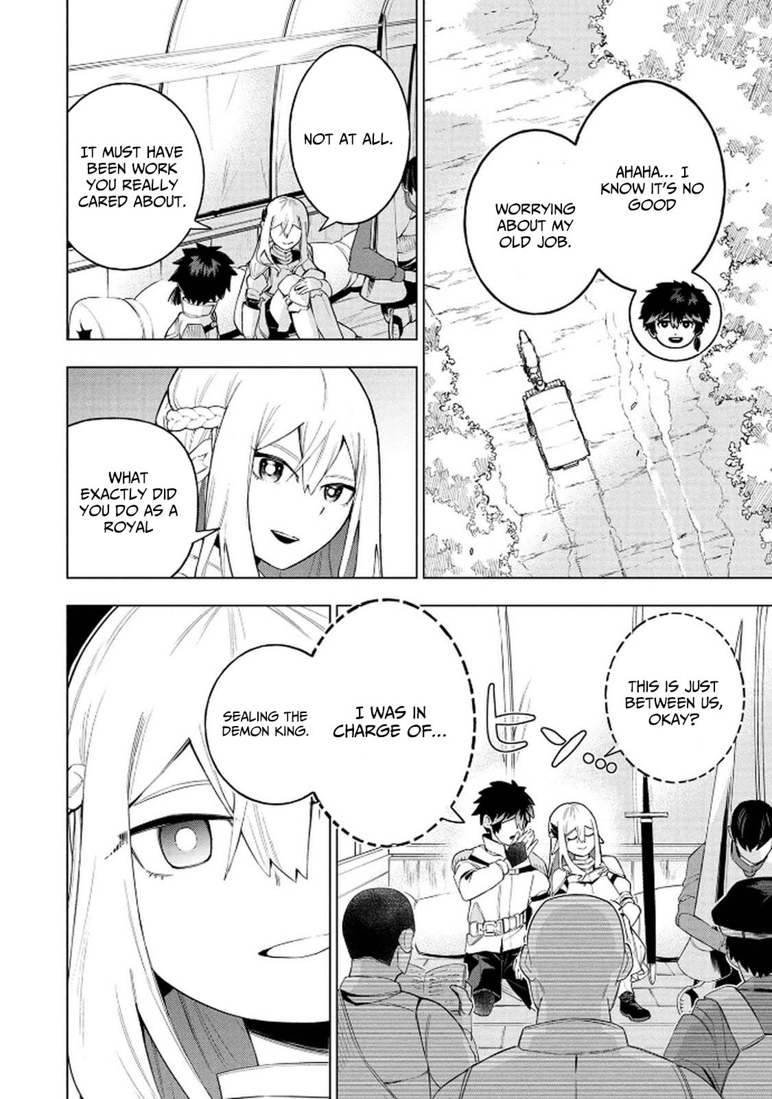 Kyuutei Kagishi, (Time Stop - Lock) to (Bunshibunkai - Release) no Noryoku wo Kakushiteitara Tsuihousareru – Chapter 6 – Page 5