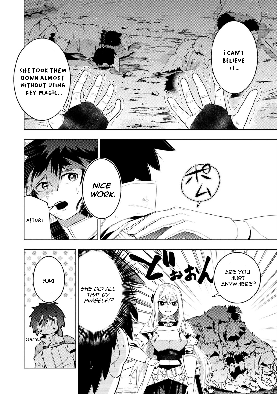 Kyuutei Kagishi, (Time Stop - Lock) to (Bunshibunkai - Release) no Noryoku wo Kakushiteitara Tsuihousareru – Chapter 7 – Page 21