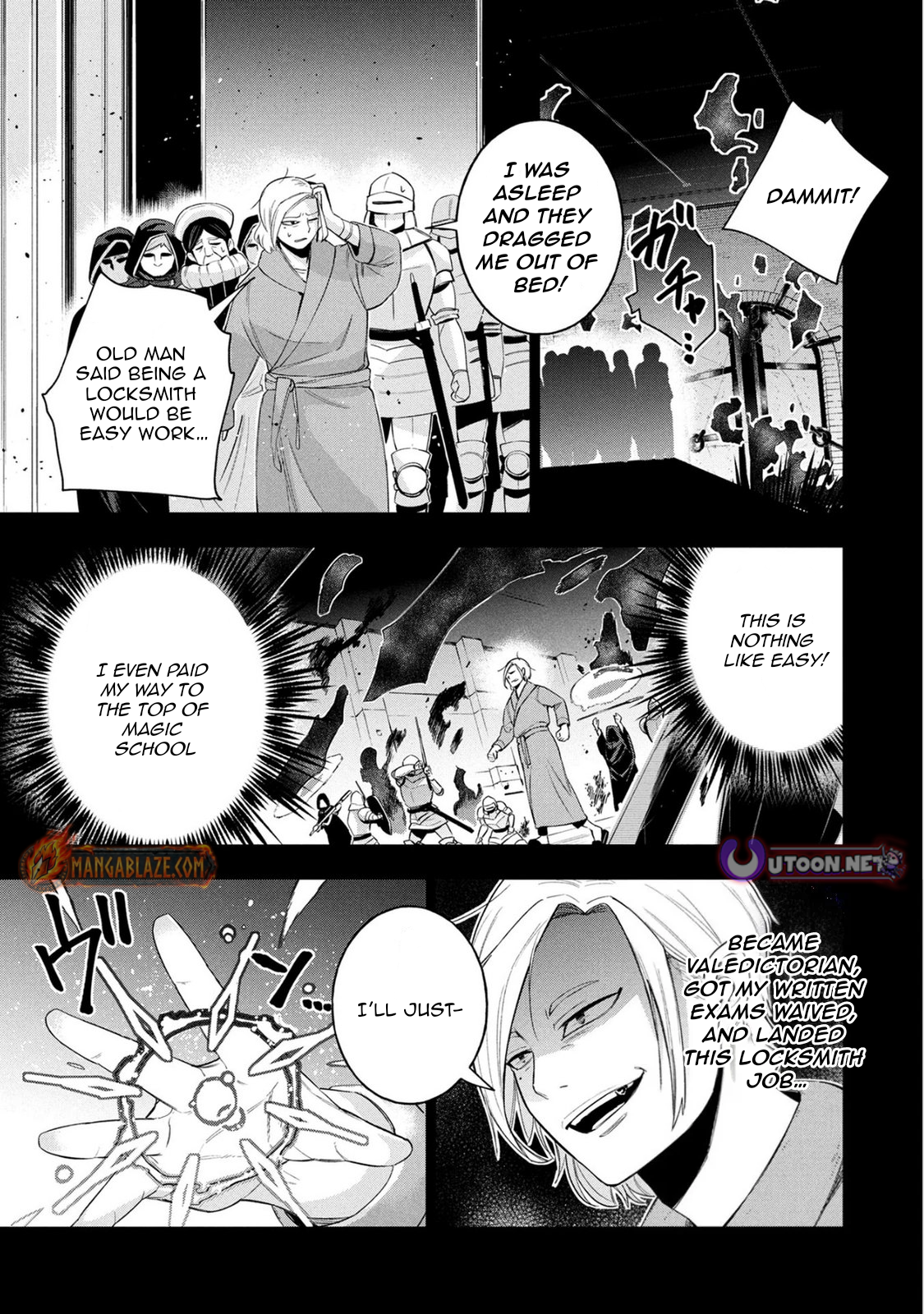 Kyuutei Kagishi, (Time Stop - Lock) to (Bunshibunkai - Release) no Noryoku wo Kakushiteitara Tsuihousareru – Chapter 8 – Page 6