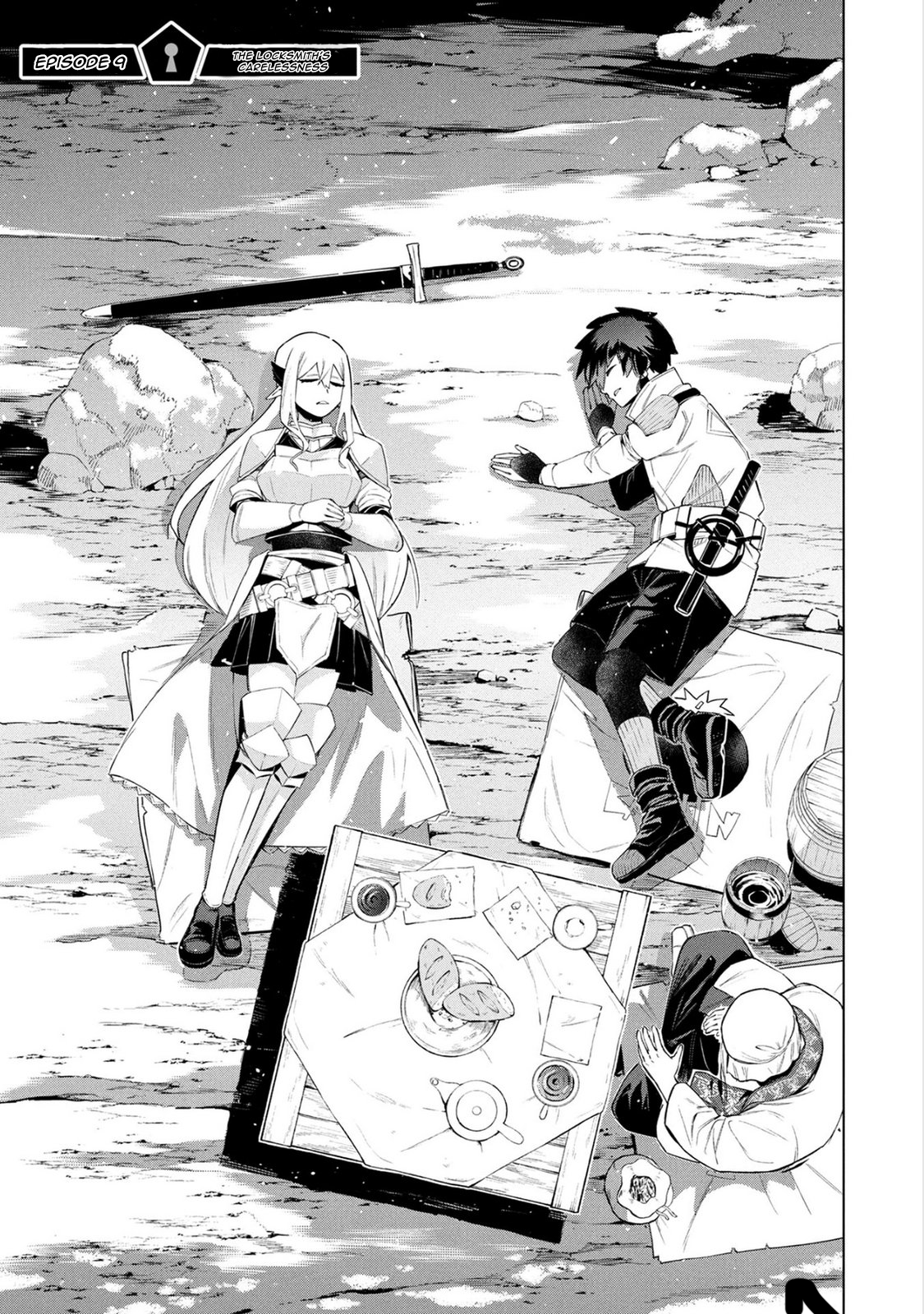 Kyuutei Kagishi, (Time Stop - Lock) to (Bunshibunkai - Release) no Noryoku wo Kakushiteitara Tsuihousareru – Chapter 9 – Page 2