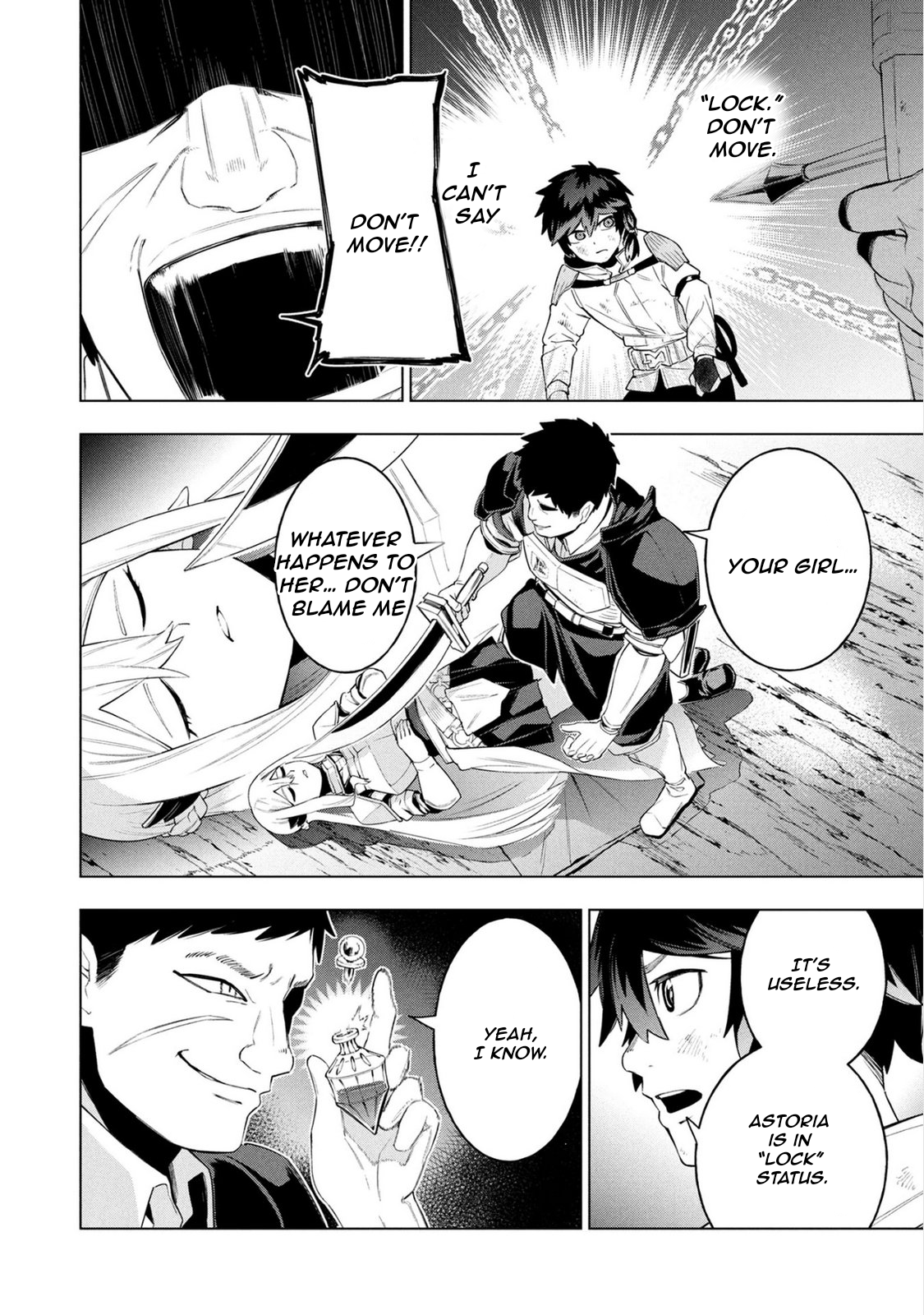 Kyuutei Kagishi, (Time Stop - Lock) to (Bunshibunkai - Release) no Noryoku wo Kakushiteitara Tsuihousareru – Chapter 9 – Page 15