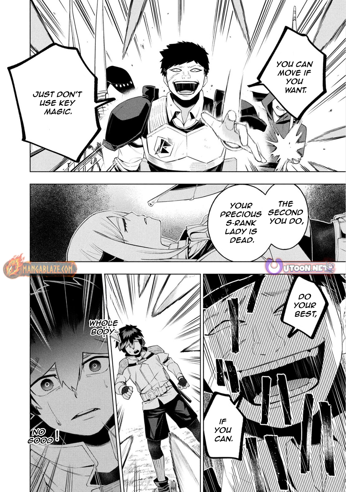 Kyuutei Kagishi, (Time Stop - Lock) to (Bunshibunkai - Release) no Noryoku wo Kakushiteitara Tsuihousareru – Chapter 9 – Page 19