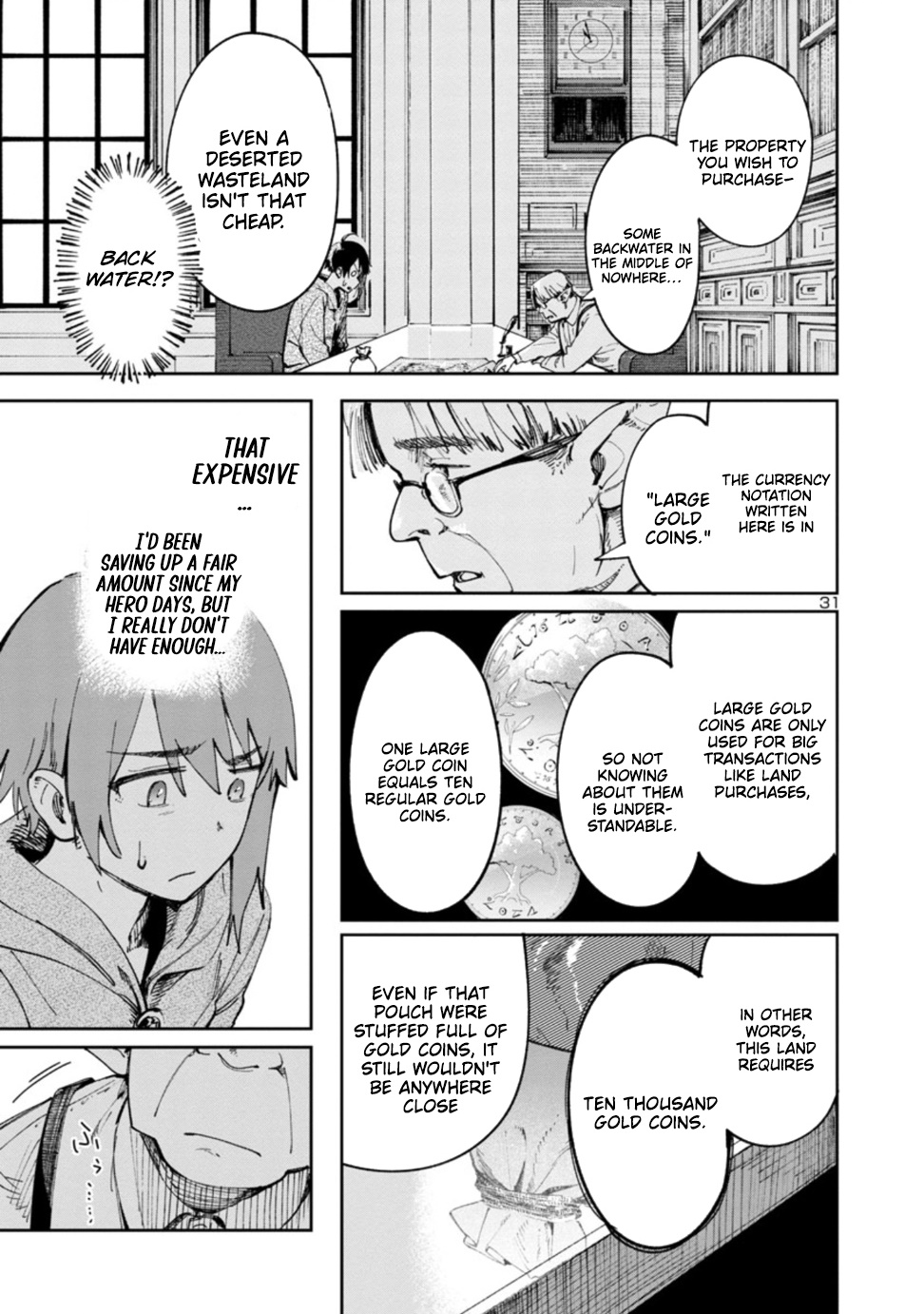 Kyuutei wo Kubi ni natta Shokubutsu Madoushi wa Slow Life wo Ouka suru – Chapter 1 – Page 31