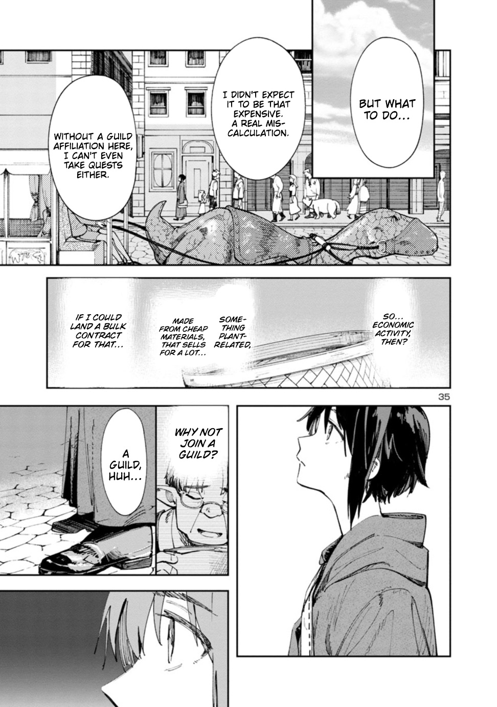 Kyuutei wo Kubi ni natta Shokubutsu Madoushi wa Slow Life wo Ouka suru – Chapter 1 – Page 35